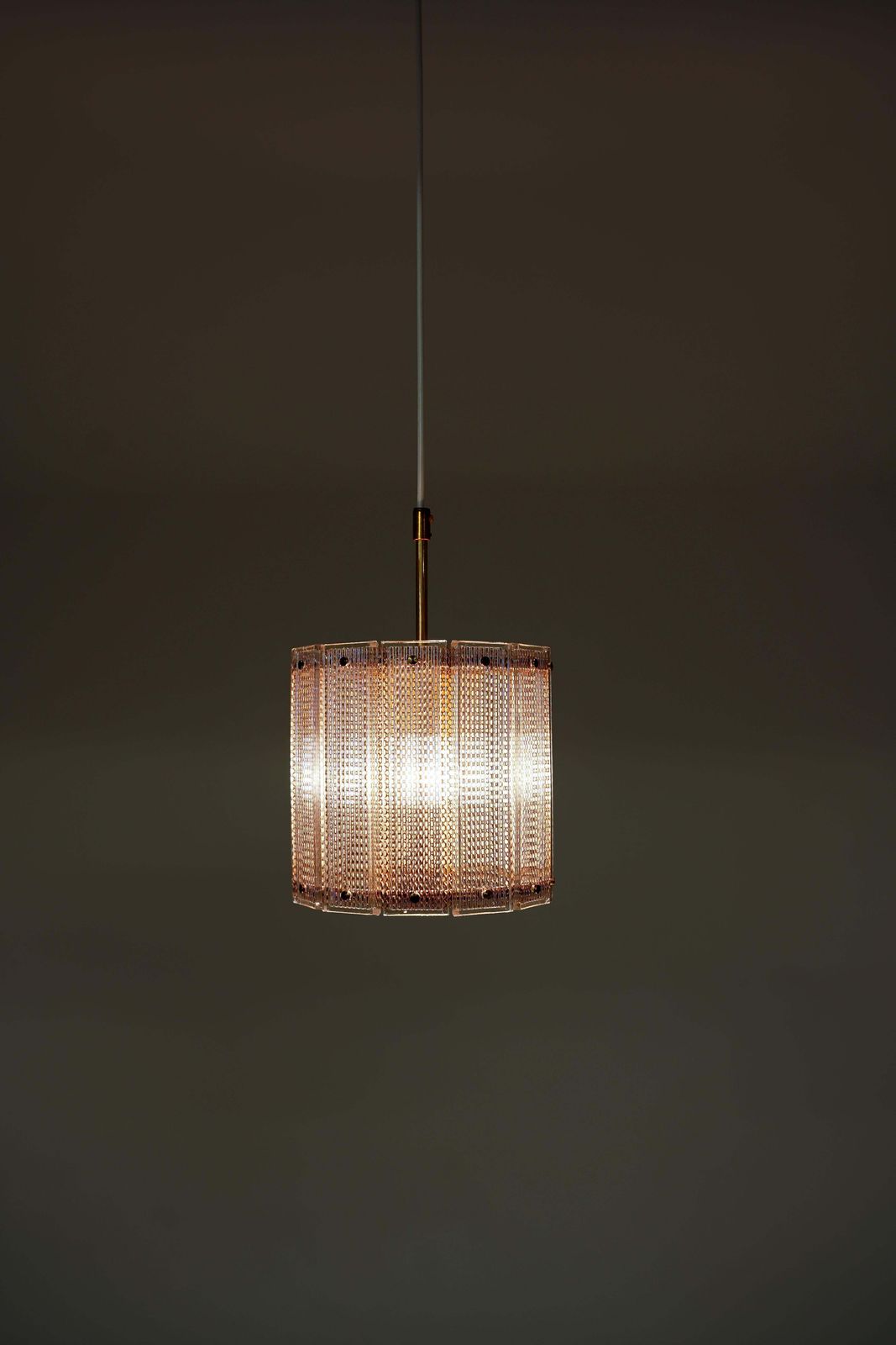 photo furniture Pair Of Glass And Brass Pendants By Falkenbergs Belysning, Sweden, 1960s