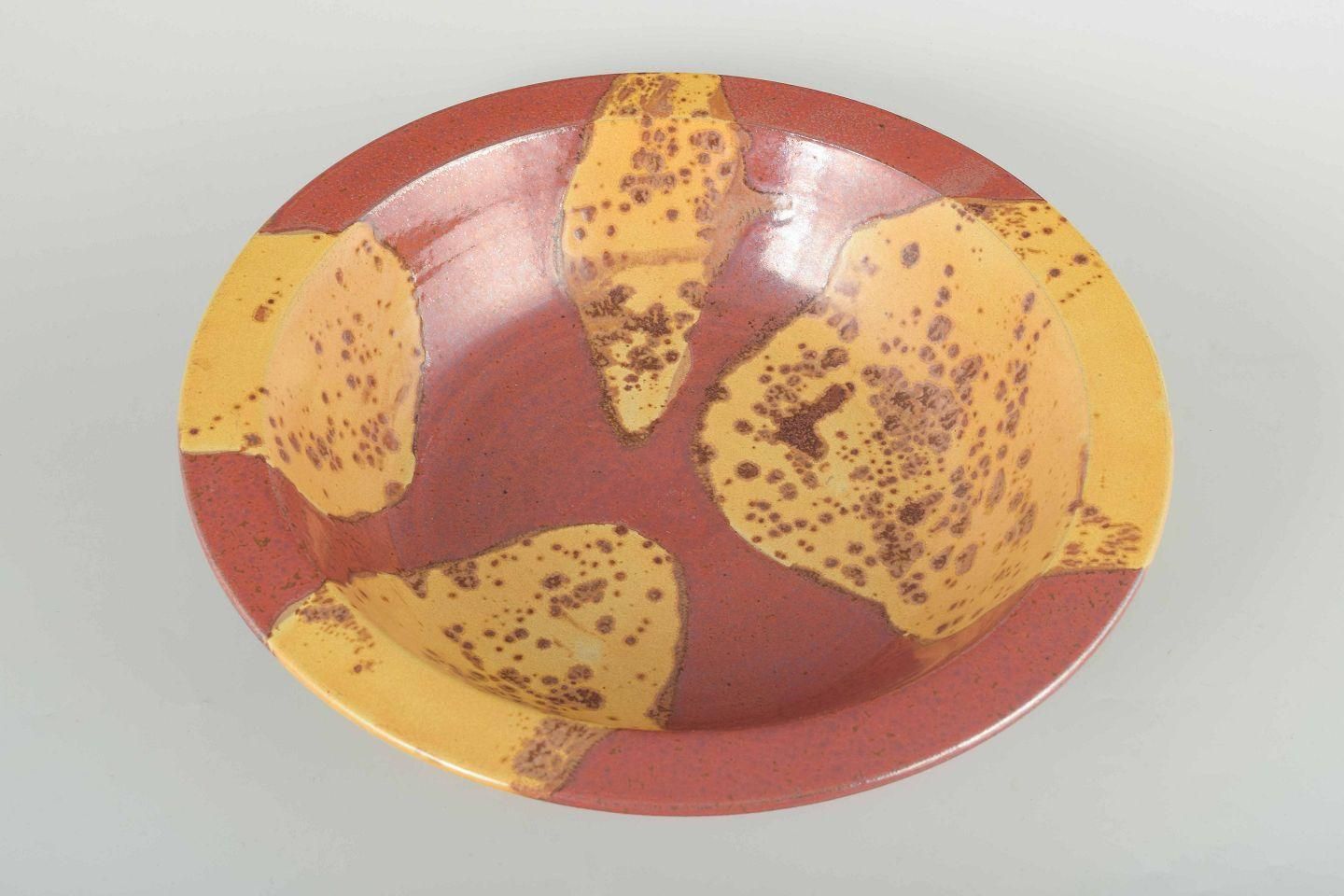 Scandinavian Studio Potter. Large Stoneware Bowl, Ca. 1980s. photo furniture