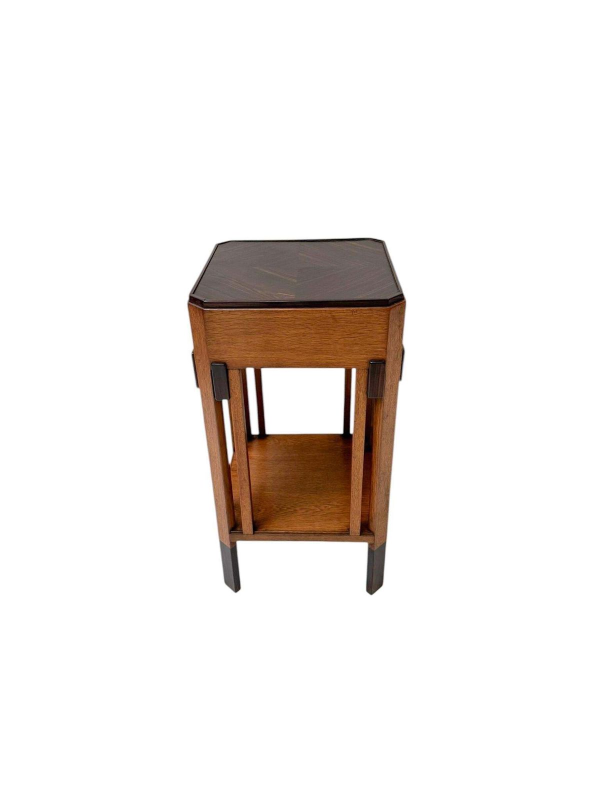 Art Deco Modernist Pedestal By Anton Lucas For N.V. Meubelkunst Leiden, 1920s photo 2829.0