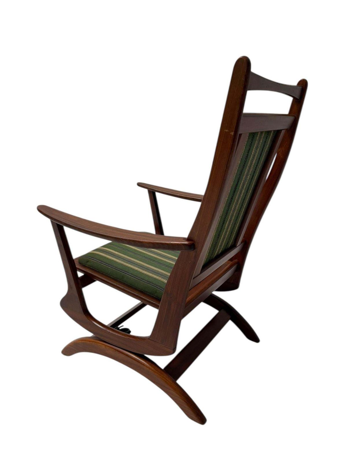 Danish Mid Century Modern Rocking Chair In Teak, 1960s photo vinterior