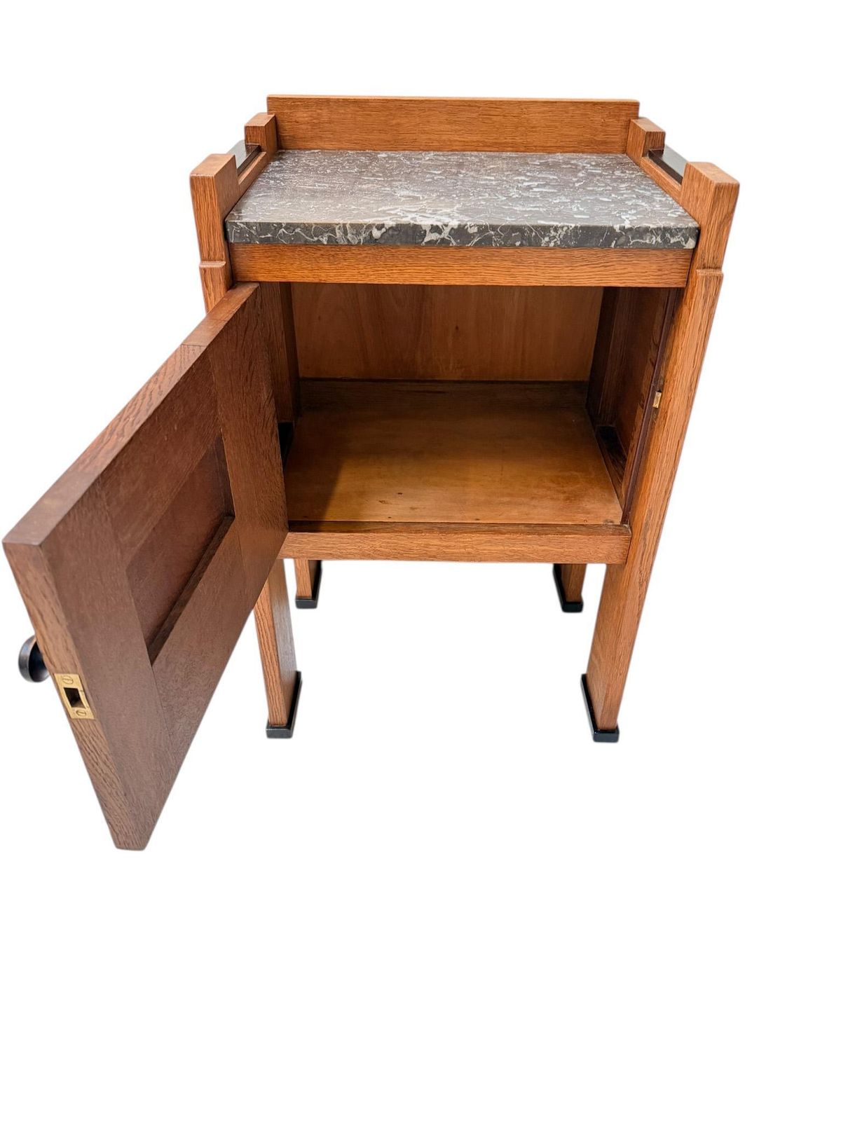Art Deco Modernist Nightstand Or Bedside Cabinet, 1920s photo Furniture