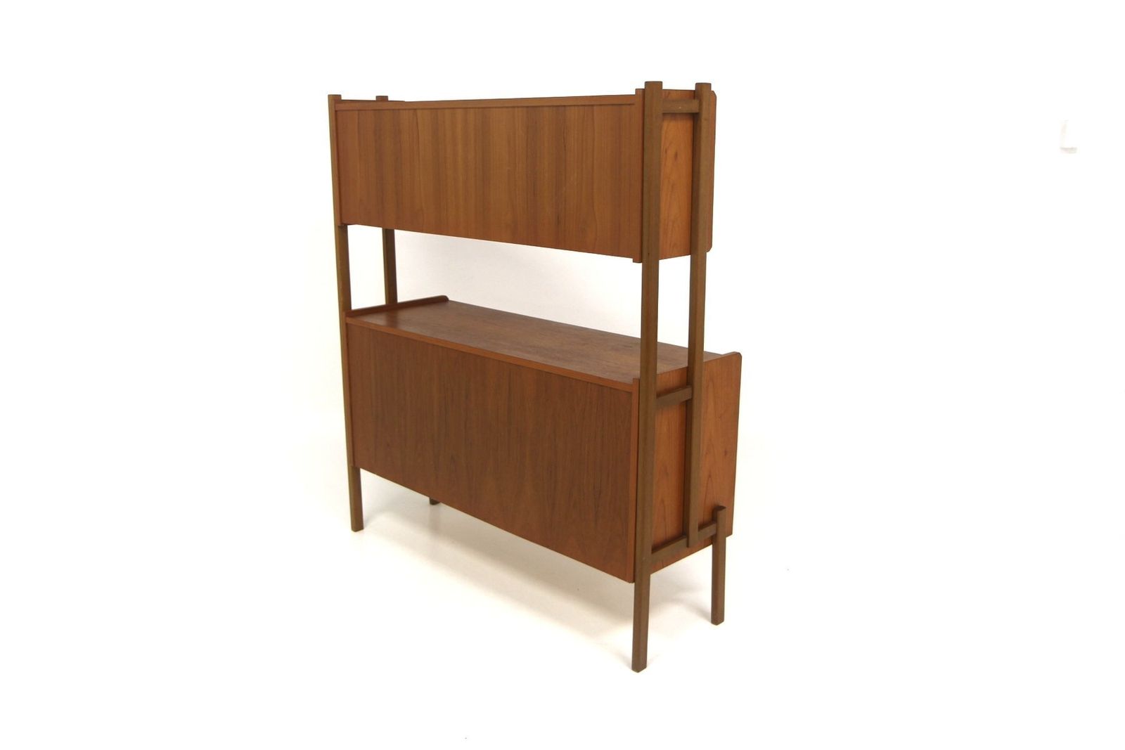 Scandinavian Teak Secretary Desk, Sweden, 1960s photo Furniture