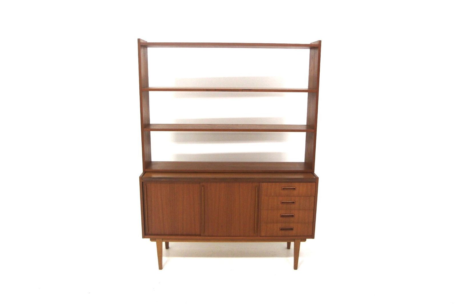 Scandinavian Teak Secretary Desk, Sweden, 1960s photo Furniture