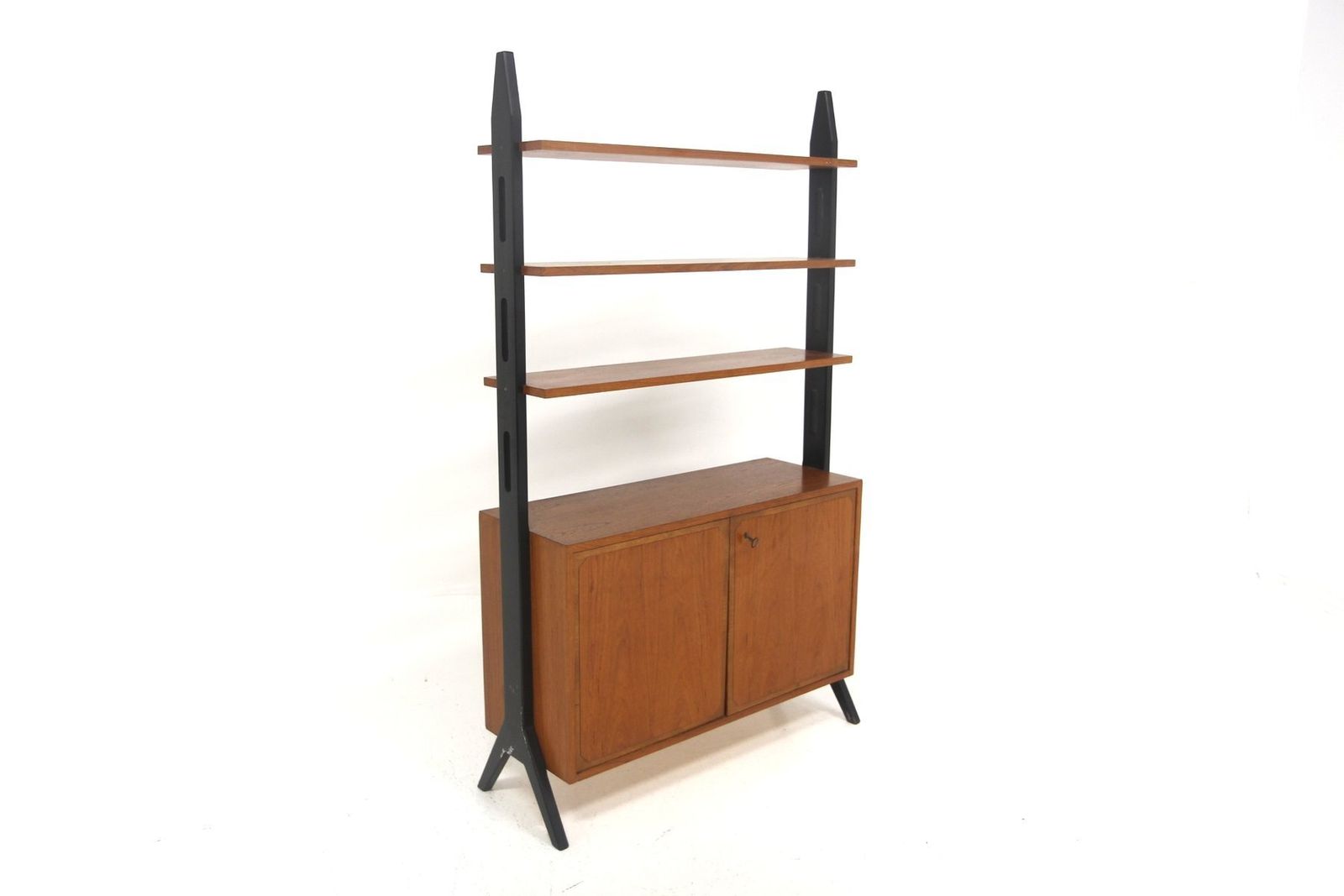 Mahogany Roxen Bookcase From Möbel Ikea, Sweden, 1960s photo vinterior
