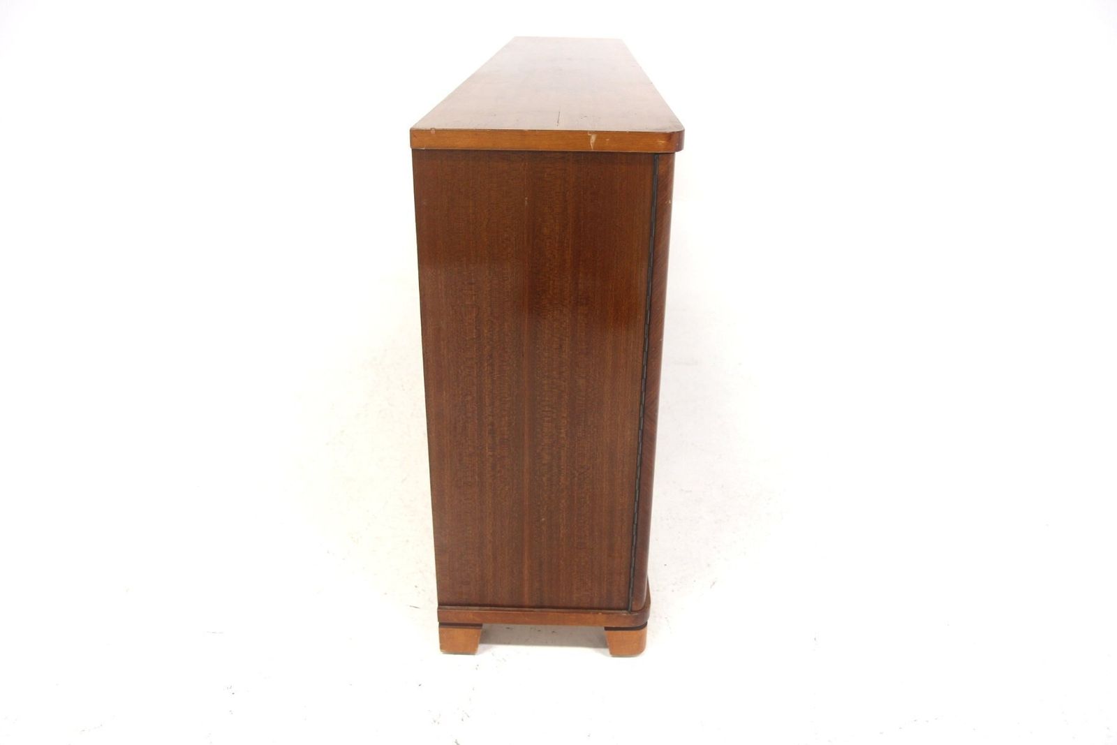 Swedish Modern Scandinavian Mahogany Model 21 Bookcase, Sweden, 1940s