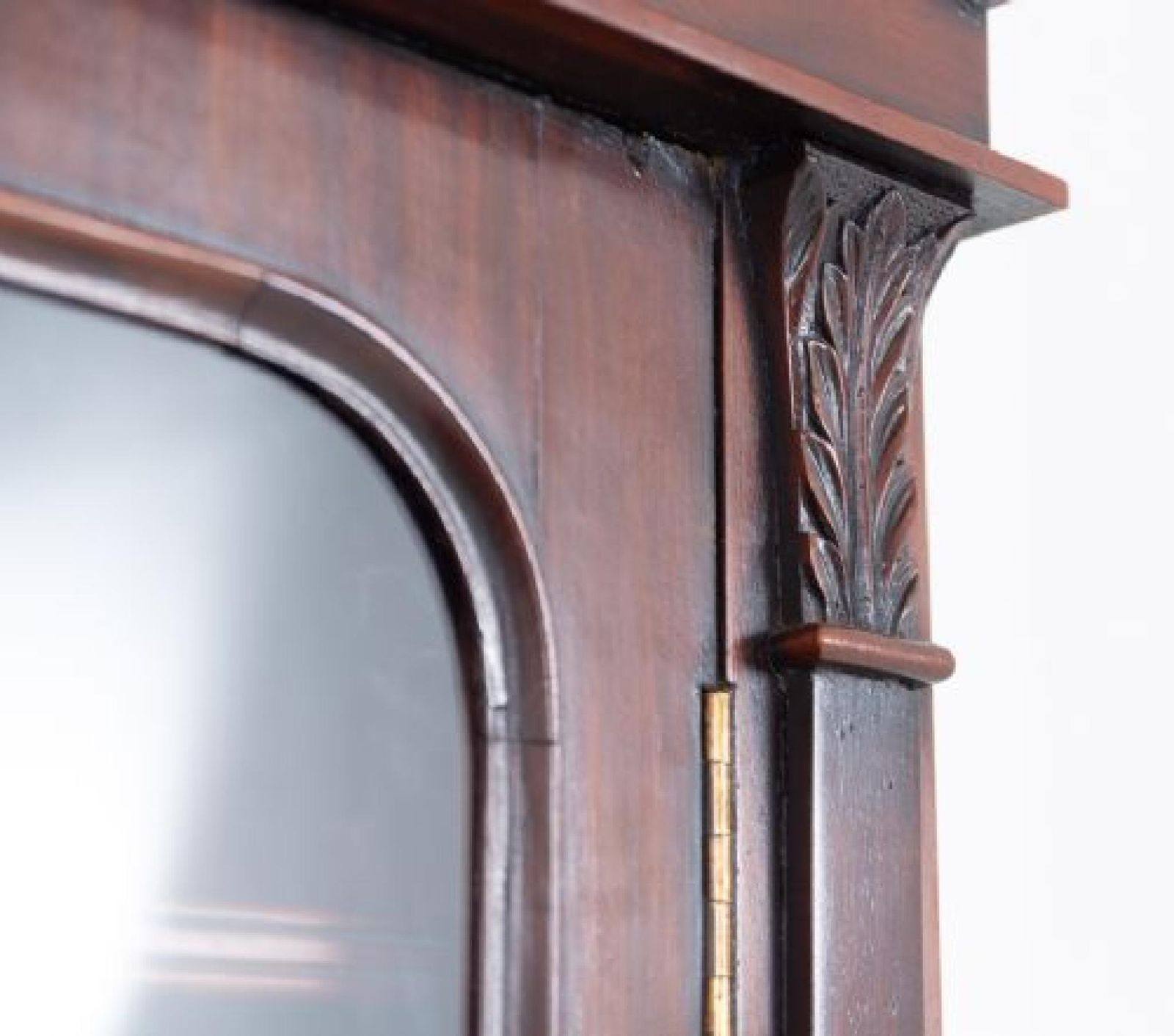 Period Victorian Secretaire Bookcase Bureau Cabinet 1860 photo furniture