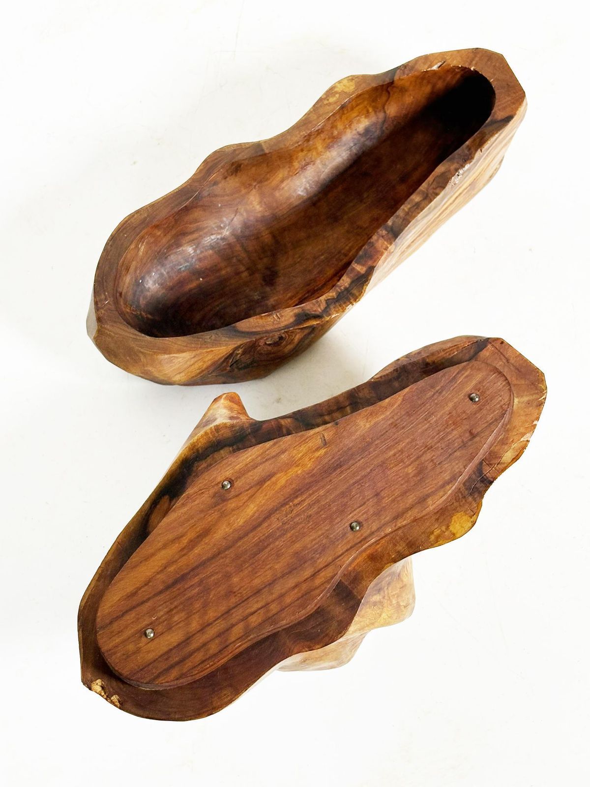 Olive Wood Box, France, 1960, Brutalist Style France photo buy