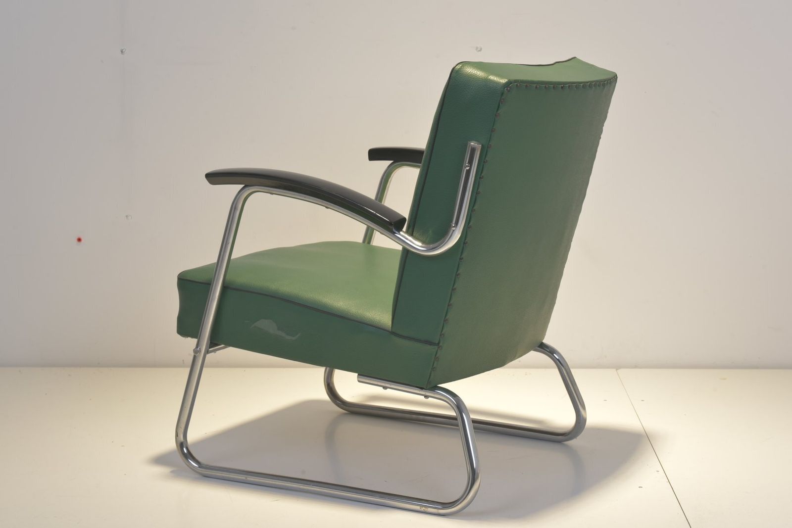 Steel Tube Chair From Drabert, 1950 photo Furniture