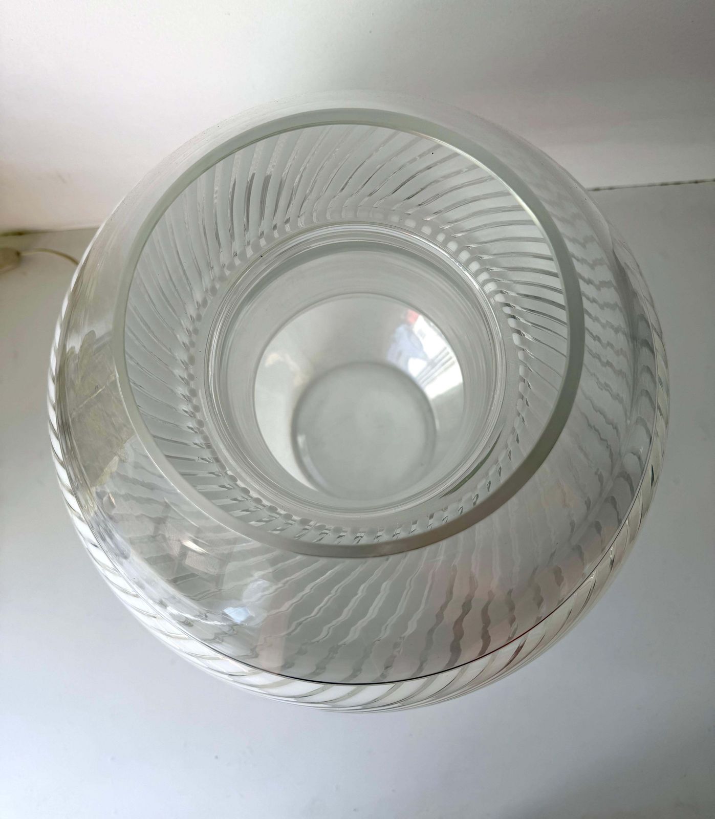 photo furniture Lt 353 Egg Lamp Vase Murano Glass By Mazzega. Italy, 1970s