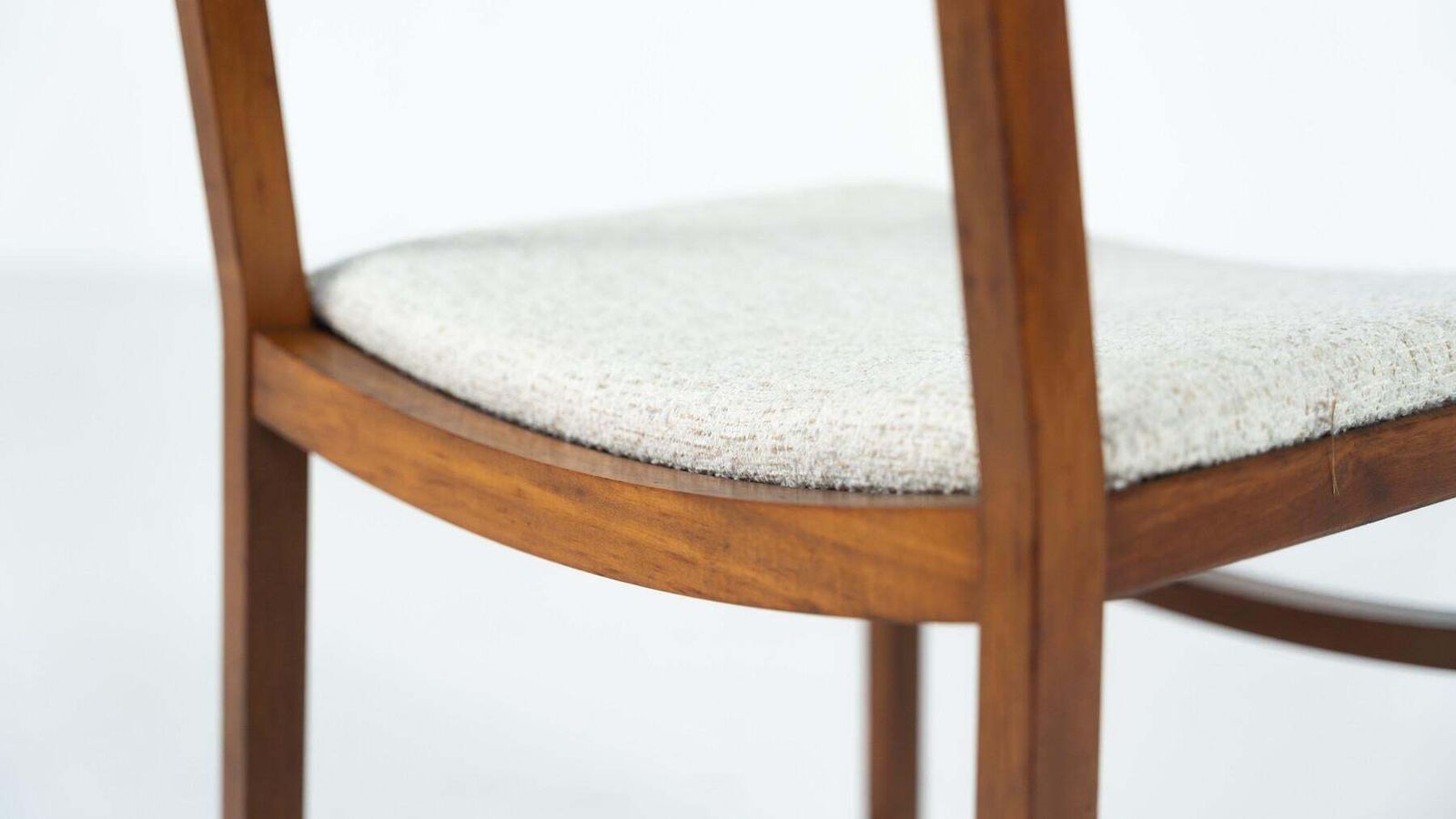 Furniture Set Of 6 Mid Century Modern Dining Chairs By Renato Venturi For Mim, 1950s photo