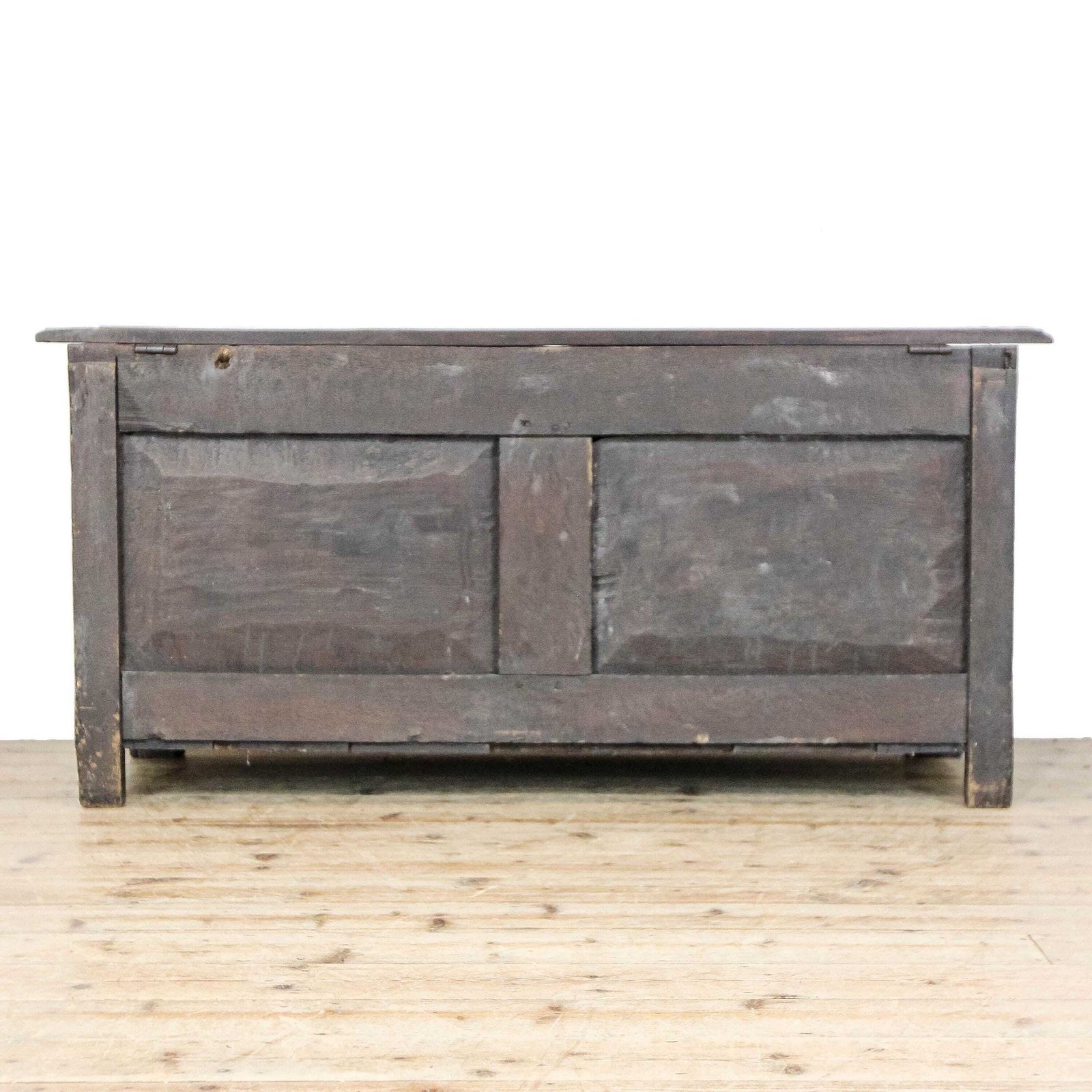 Antique 19th Century Oak Coffer | Antique Furniture | Antique Trunk | Antique Oak Blanket Box | Antique Storage (M 6696) photo vinterior