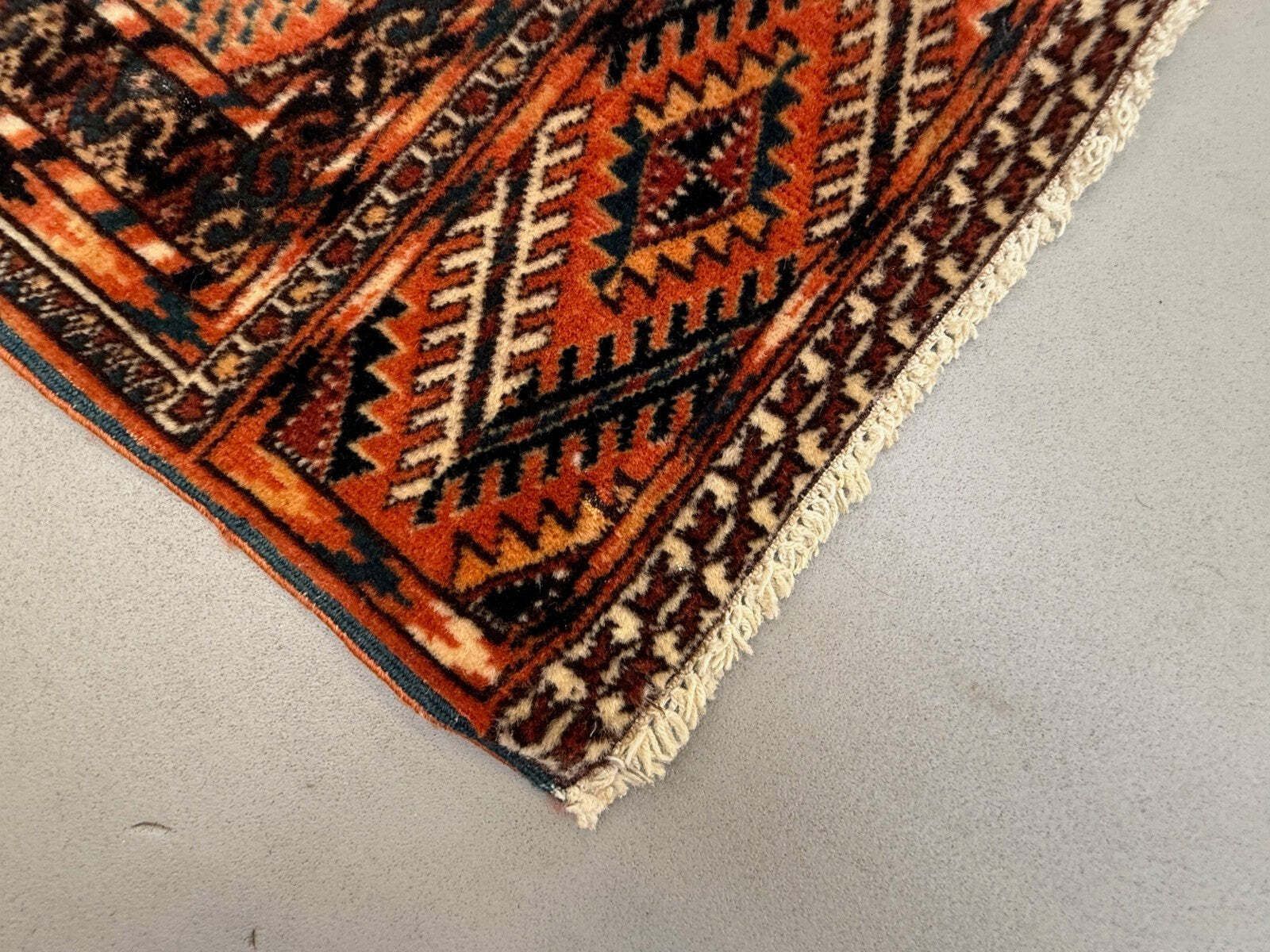 Afghan Turkoman Rug 204x161 Cm, Large 2523 photo vintage