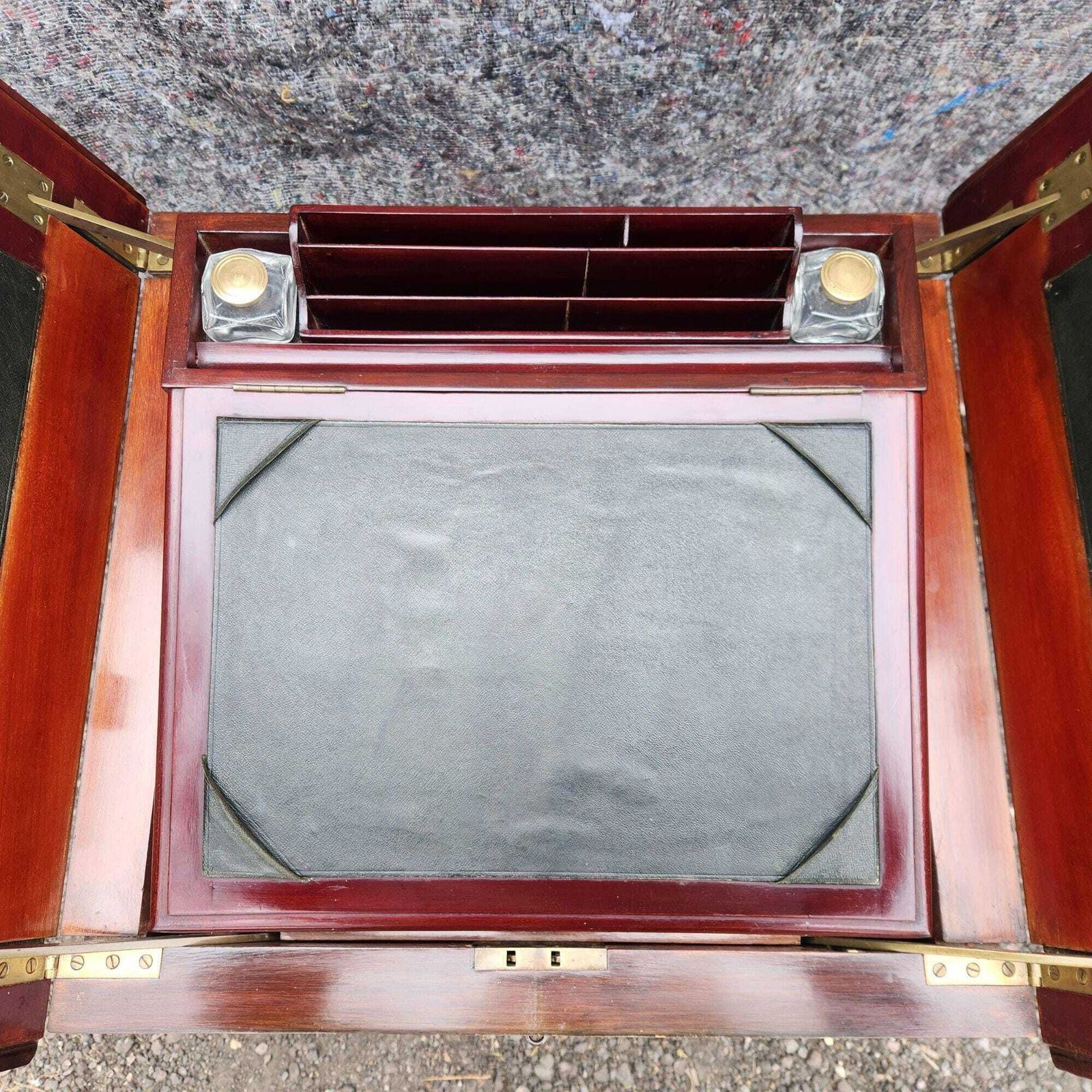 photo for sale Metamorphic Antique Edwardian Fold Over & Lift Action Ladies Writing Table, Desk