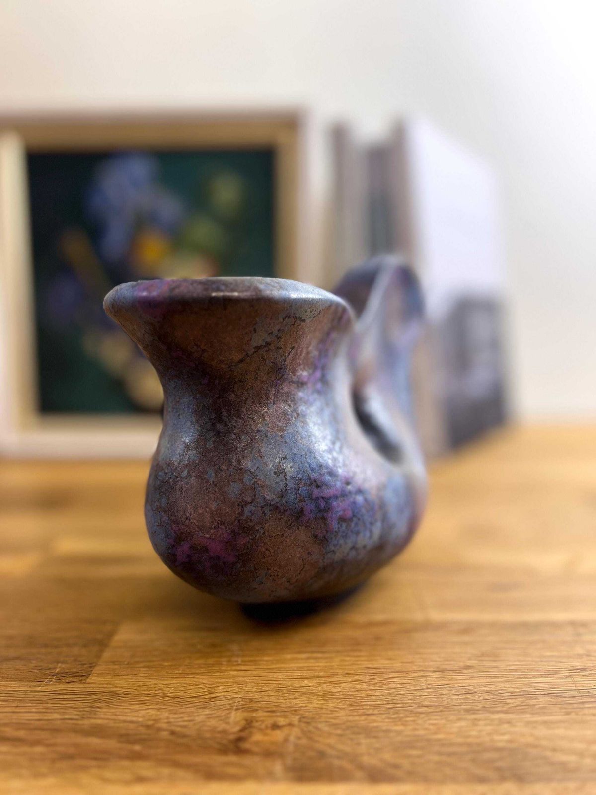 photo buy Ruscha Purple Bird Vase   West German Art Pottery   Form G 1