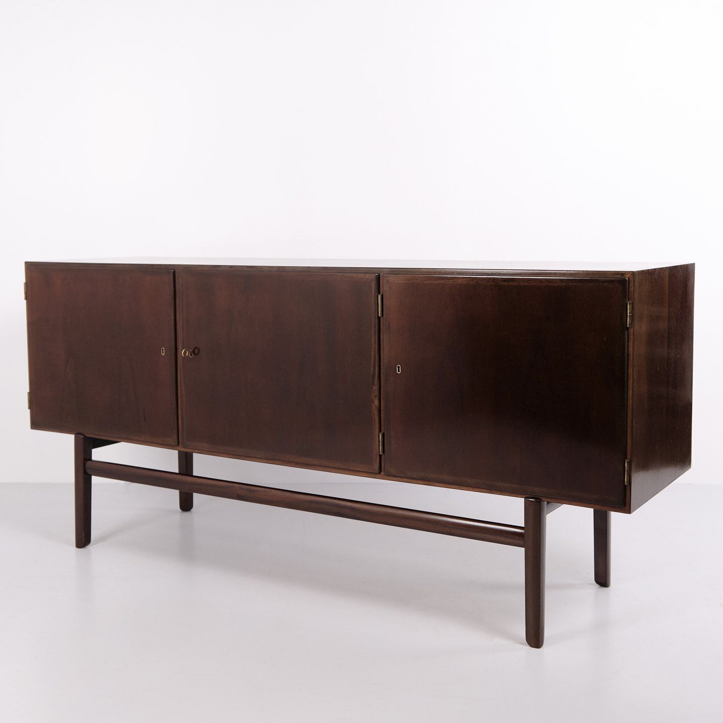Mahogany Sideboard, Rungstedlund Series By Poul Jeppesens Møbelfabrik. photo furniture