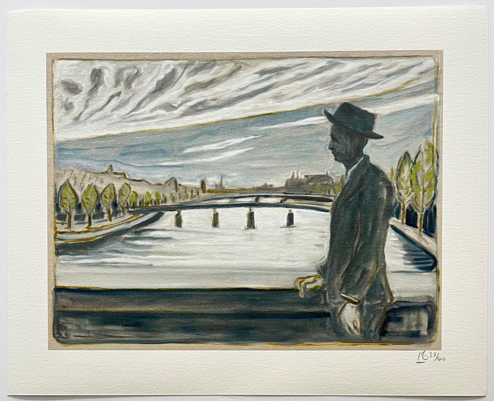 Billy Childish The Eternal Now (Bridges Over The Seine) photo furniture