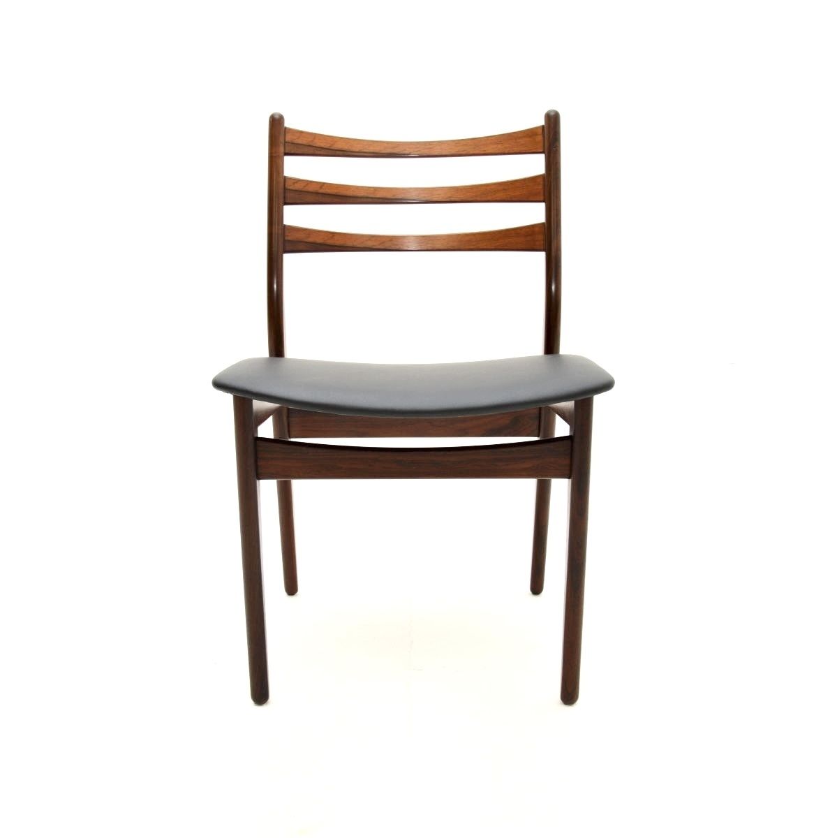 Set Of Six Danish Vintage Rosewood Dining Chairs photo for sale