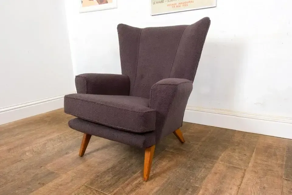 Vintage Mid Century Brandon Armchair By G Plan   Newly Upholstered