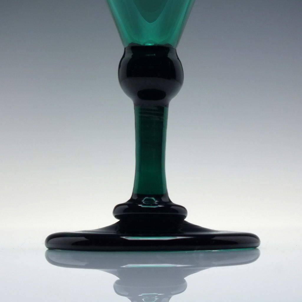 Regency Georgian Green Wine Glass C1820 photo Home Decor