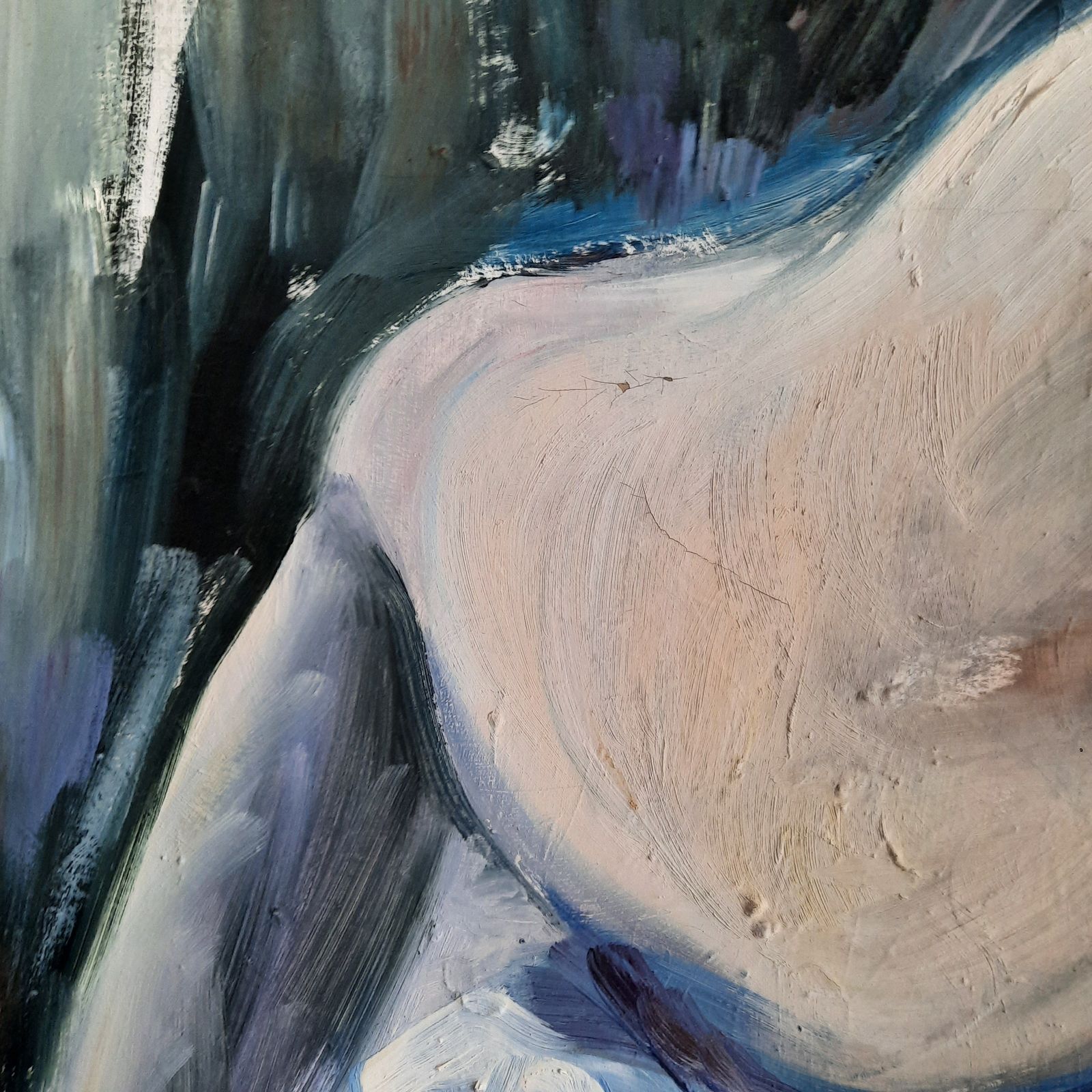 Oil Painting Of Nude photo for sale