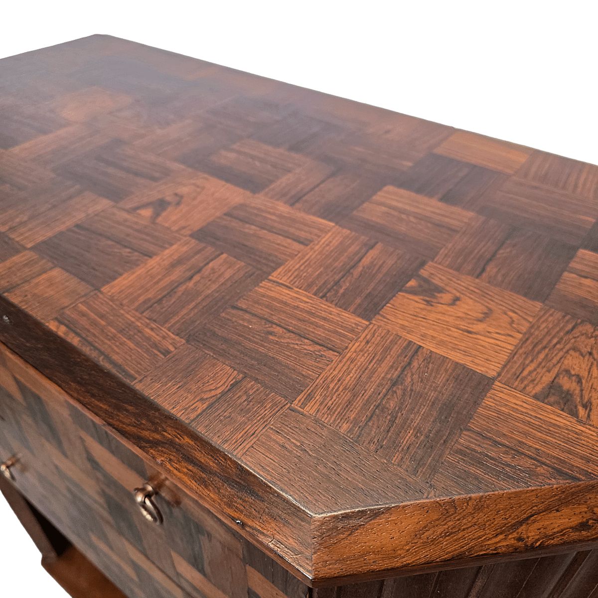 French Art Deco Rosewood Chest Of Drawers, 1920/30s photo for sale