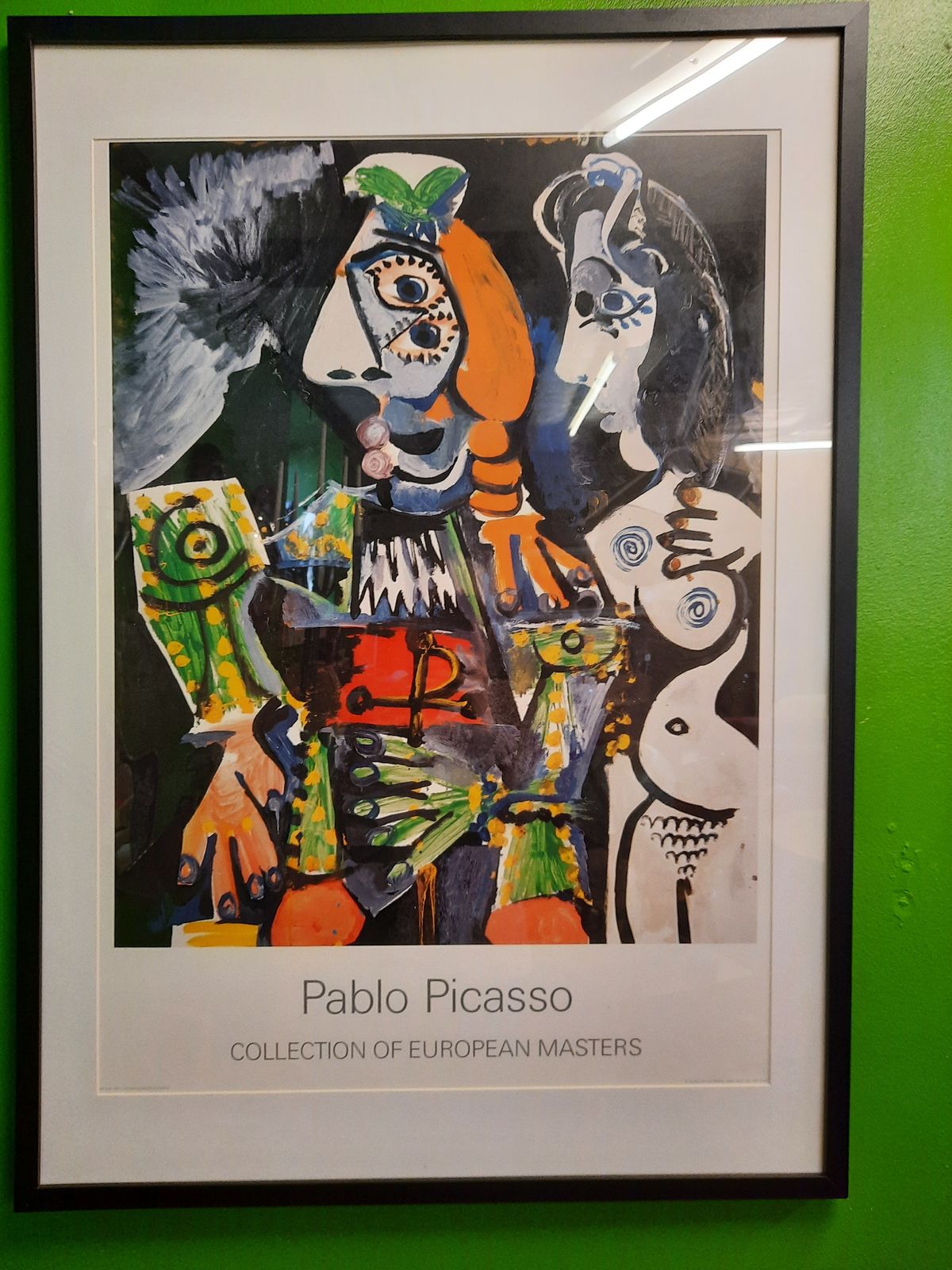 Pablo Picasso Collection Of European Masters Framed Print / Matador E Femme Nue photo for sale