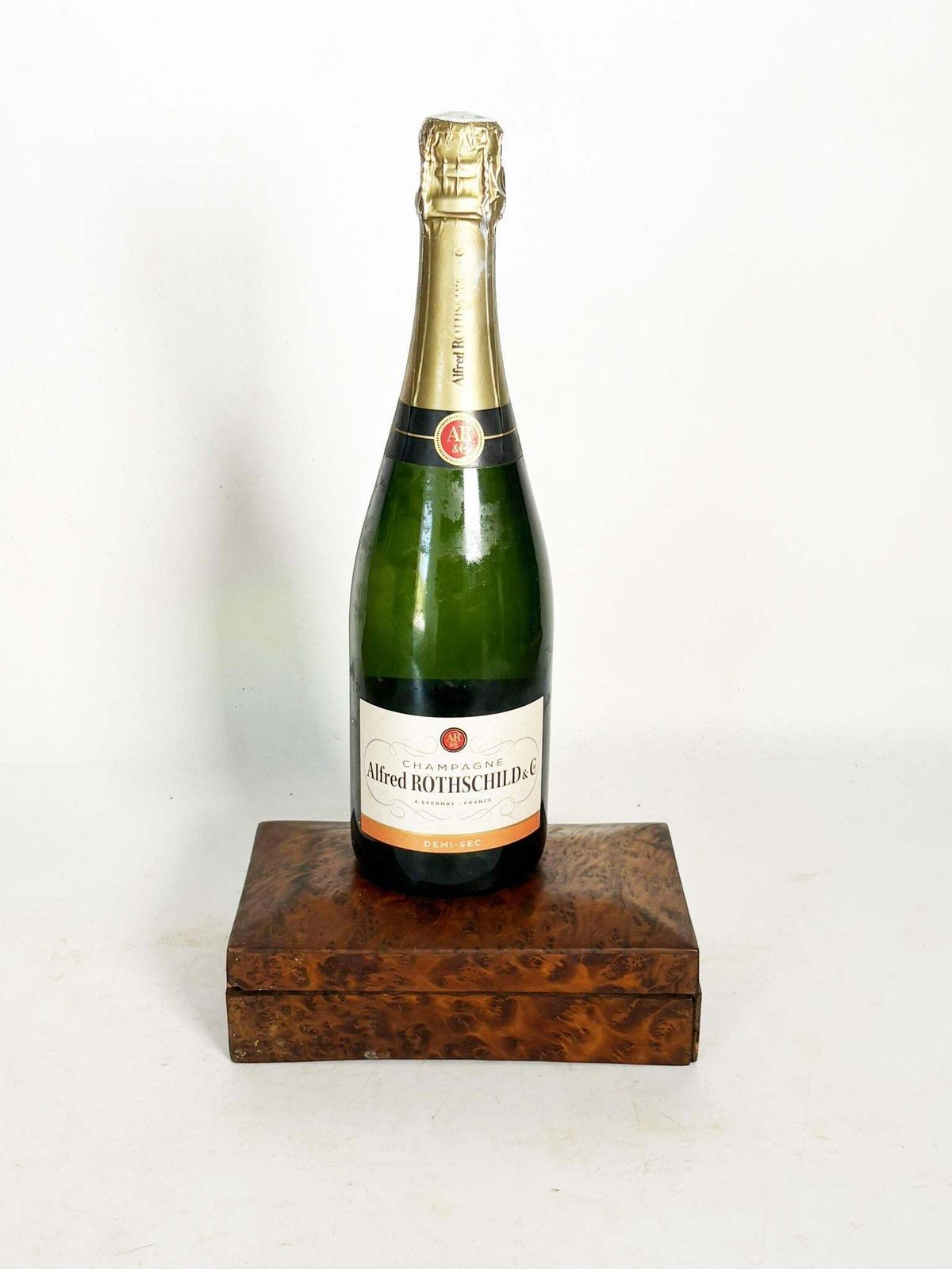 Rectangular Wooden Box, France, 1970 photo Home Decor