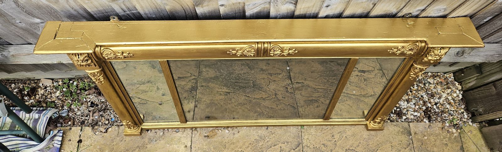 Regency Giltwood Overmantle Mirror (England, Circa 1820) photo for sale