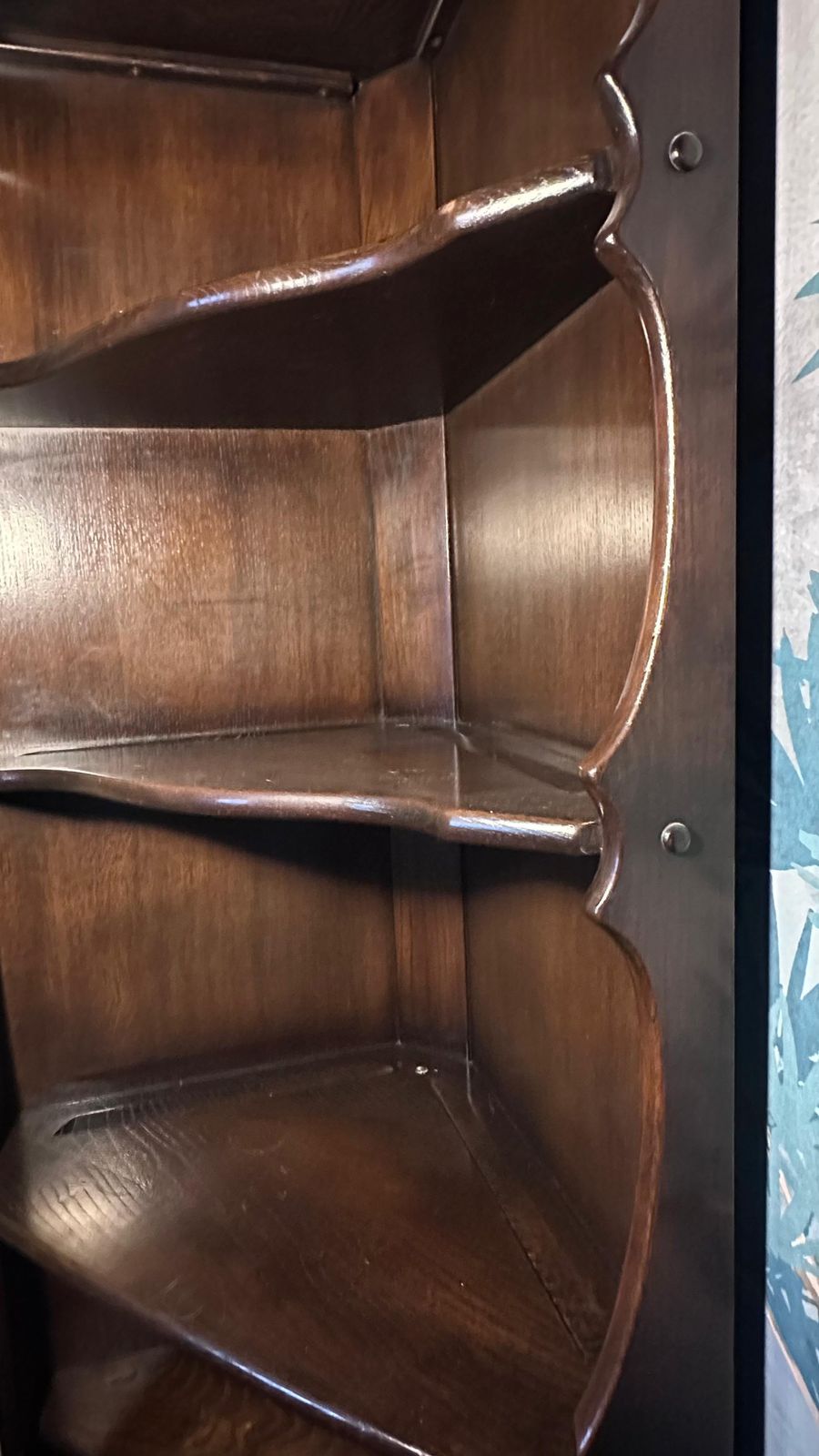 Vintage Ercol Corner Cabinet Solid Elm Blue Label 1954/1976 Luciano Ercolani Furniture photo Furniture
