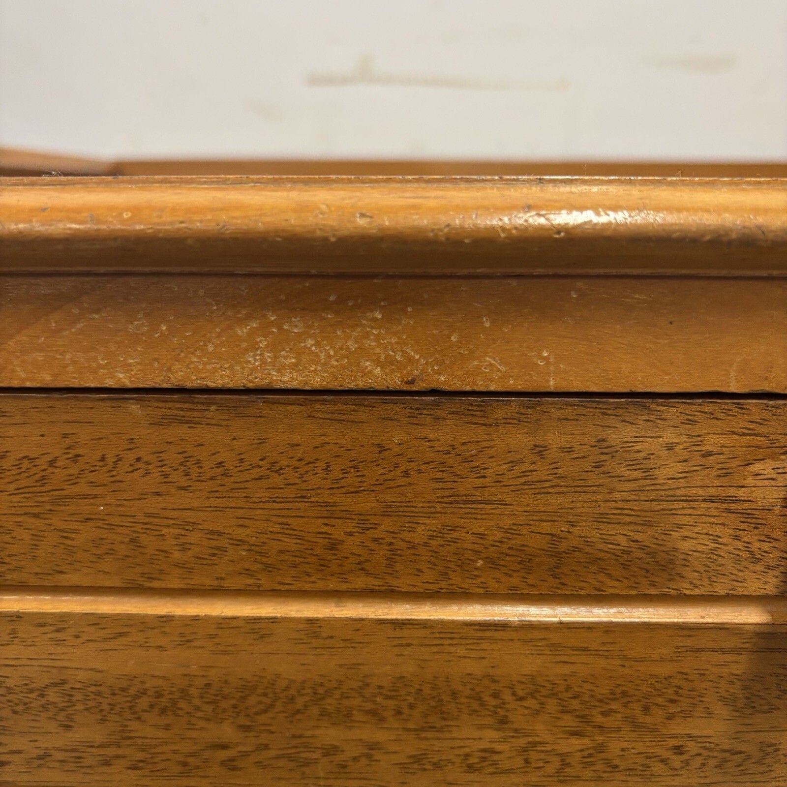 Mid Century Sideboard 1960s Vintage Cabinet With Drawers & Bar Storage photo for sale