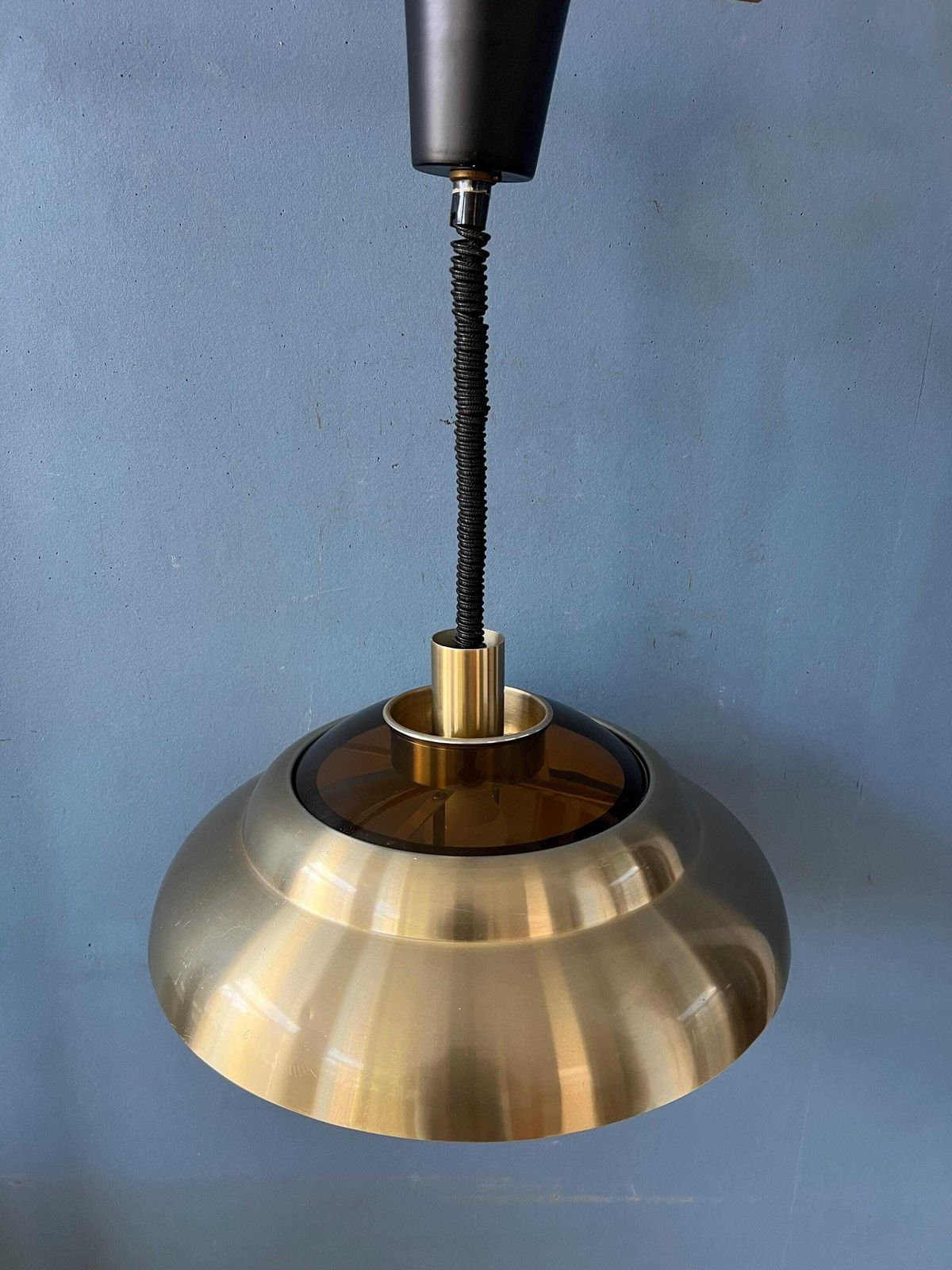 Dijkstra Mid Century Space Age Ufo Hanglamp photo vintage
