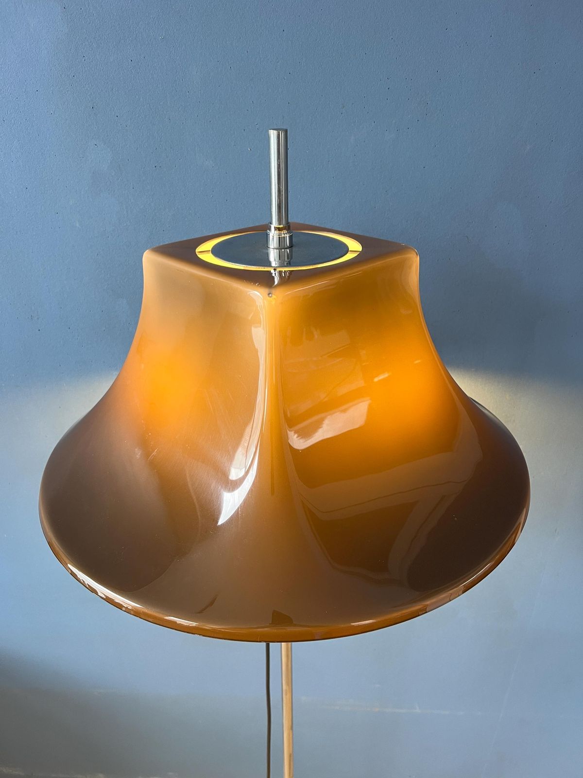 Mid Century Witch Hat Space Age Floor Lamp By Willem Hagoort photo Lighting