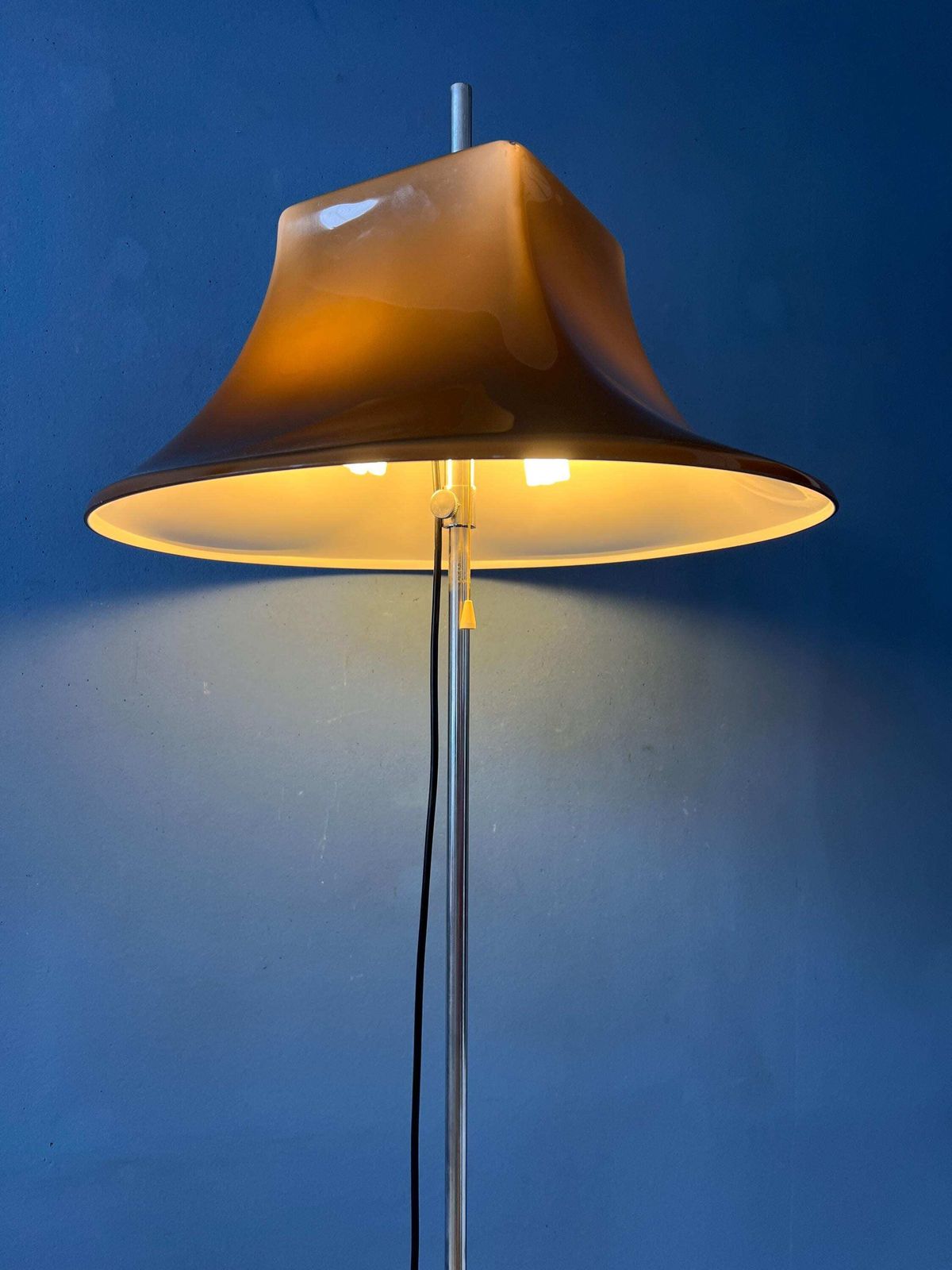 Mid Century Witch Hat Space Age Floor Lamp By Willem Hagoort photo vinterior