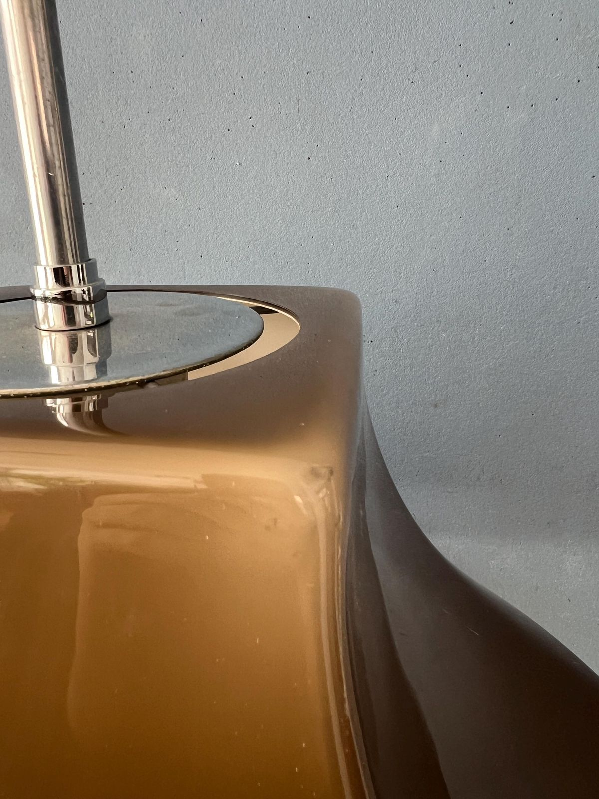 photo vintage Mid Century Witch Hat Space Age Floor Lamp By Willem Hagoort
