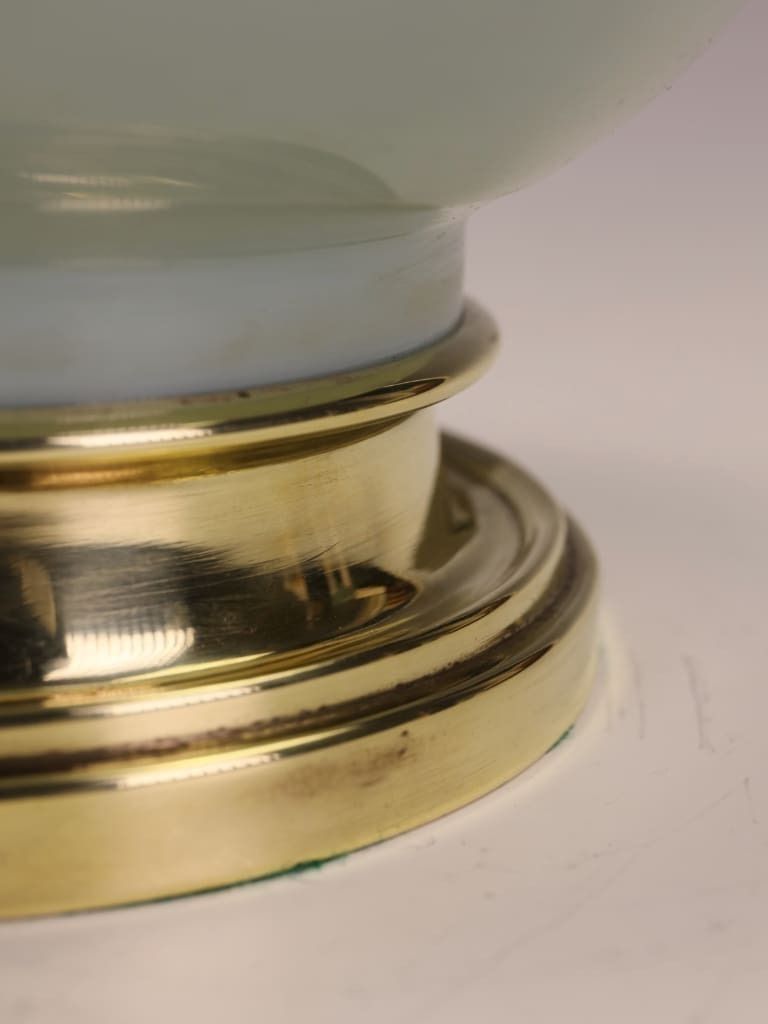 photo furniture A Superb 19th Century French Celadon Porcelain Table Lamp