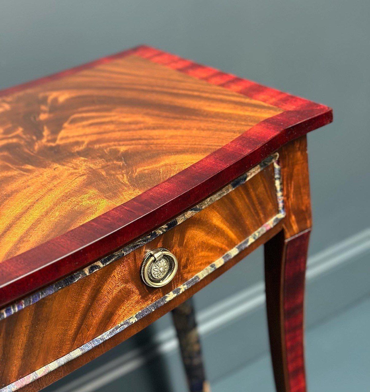 Faria Flowers Consolr Table, 19th Century photo for sale