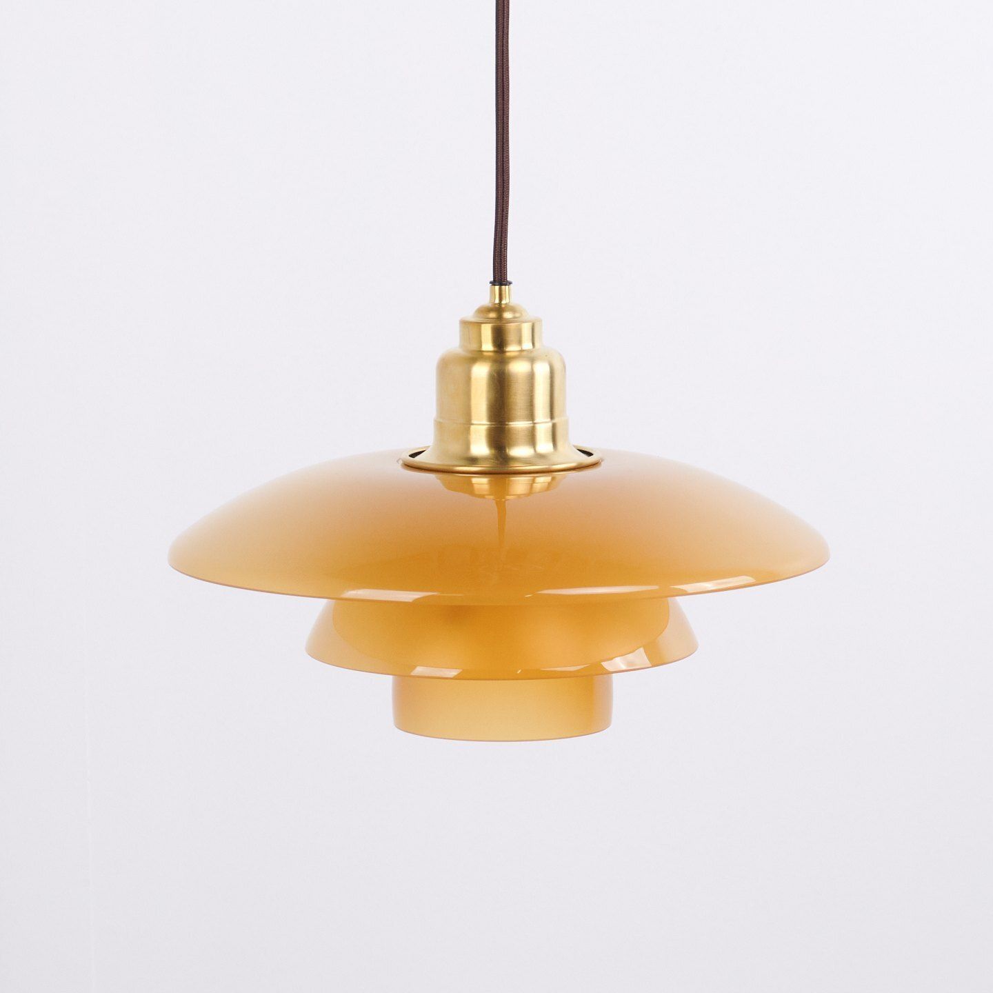 photo for sale Poul Henningsen Pendant Lamp Model Ph 3½ 3 Limited Edition For Louis Poulsen.