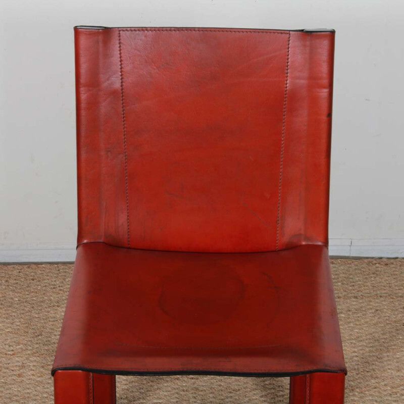 Set Of 8 Chairs By Carlo Bartoli For Matteo Grassi, 1980 photo vintage