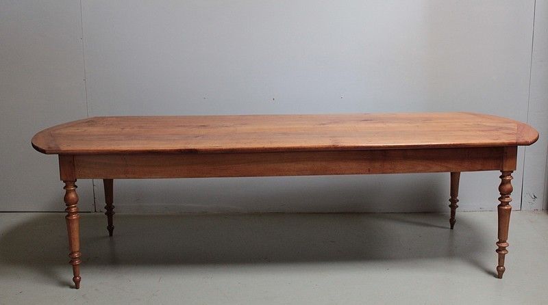 Furniture Community Table Cherry 19th photo