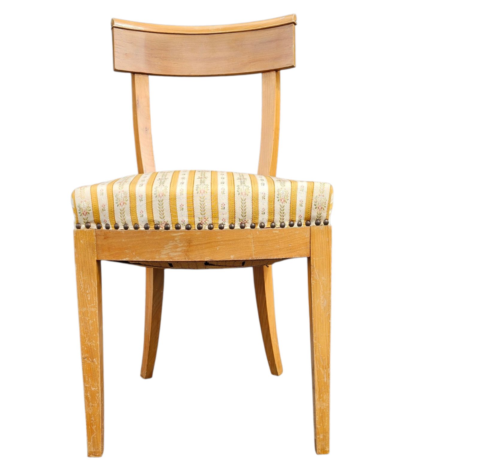 1493.0 Matching Cherry Wood / Biedermeier Chairs / Sidetables Set / Tripot Console Table. photo