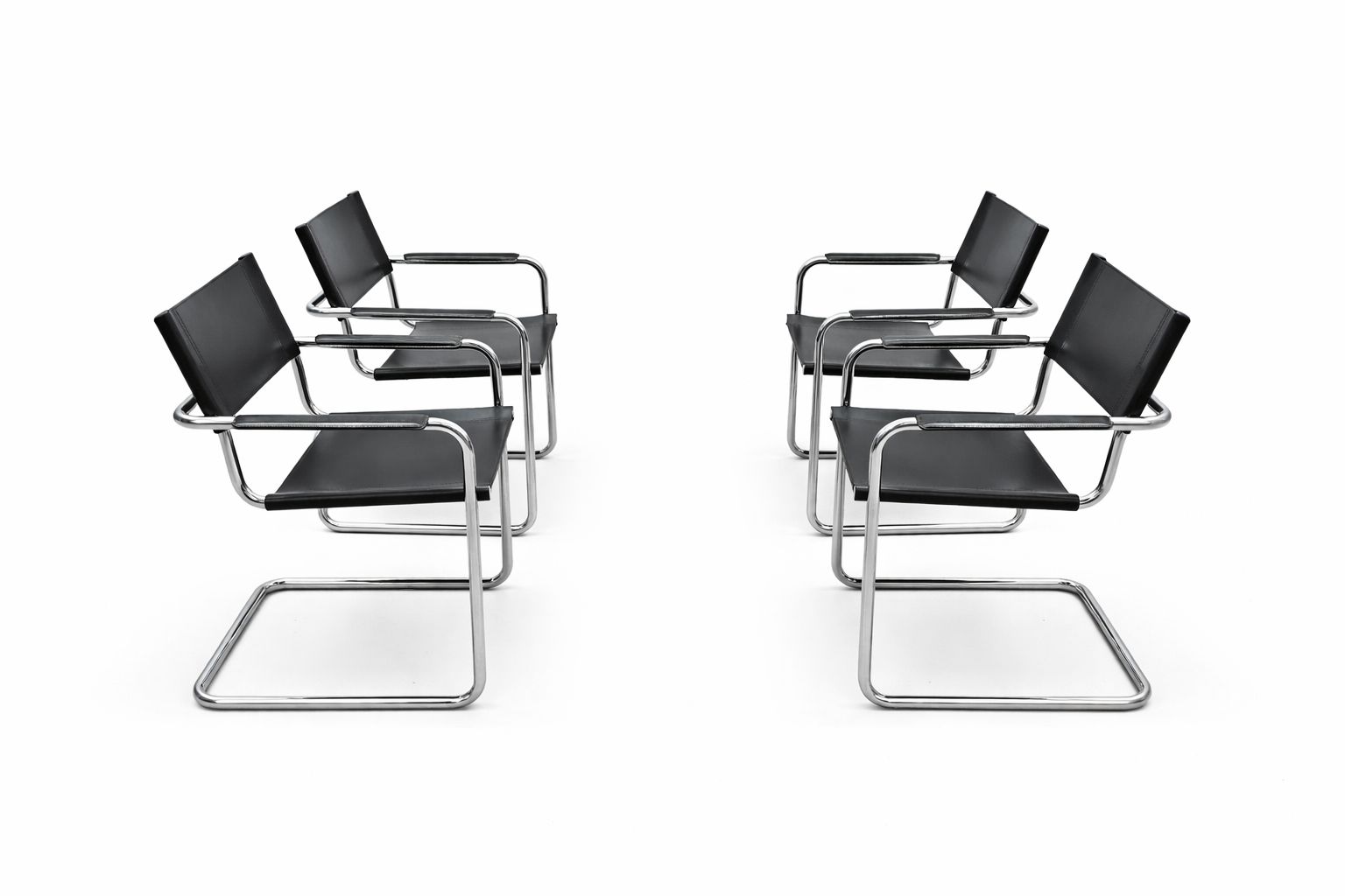 photo furniture Two Left   Bauhaus   Model Mg5 Cantilever Chair By Centro Studi, Matteo Grassi
