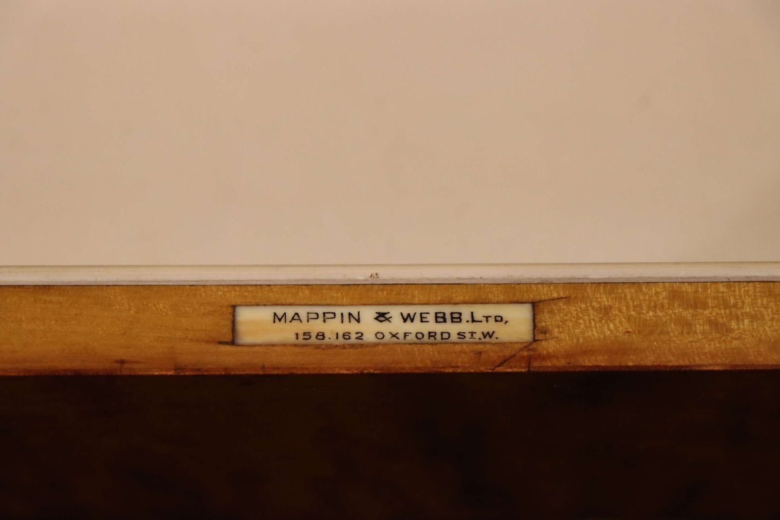 Fine Edwardian Satinwood Dressing Table By Mappin & Webb With Fitted Vanity Box C.1910 photo vintage