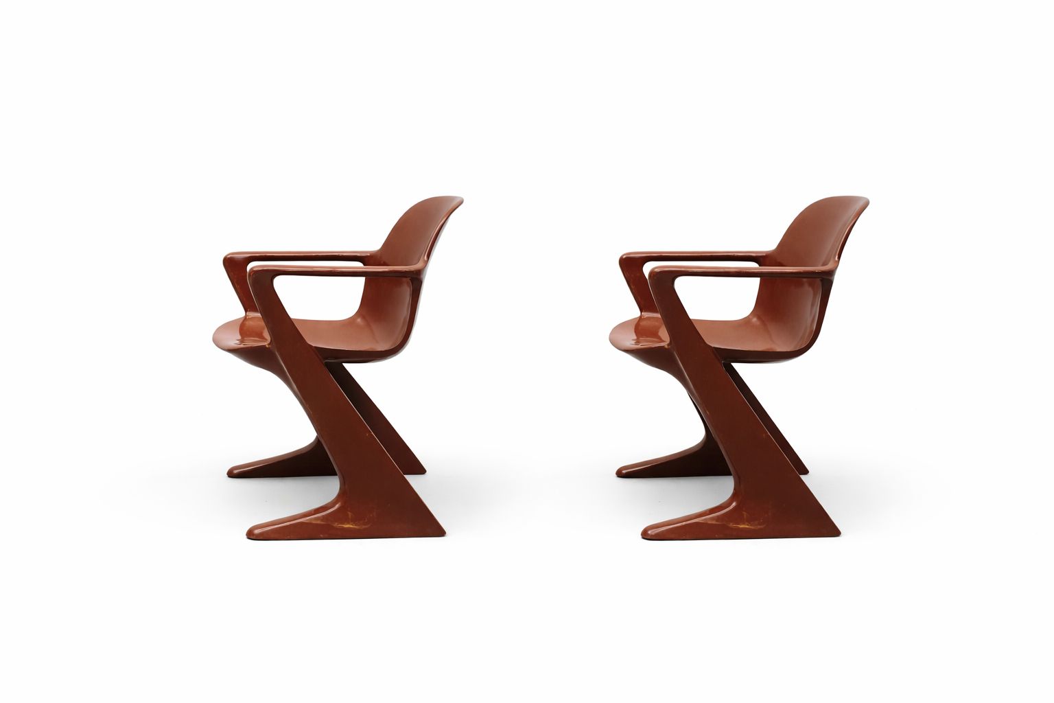 Z “Kangaroo” Chairs By Ernst Moeckl For Horn Collection, Germany 1968 photo vintage