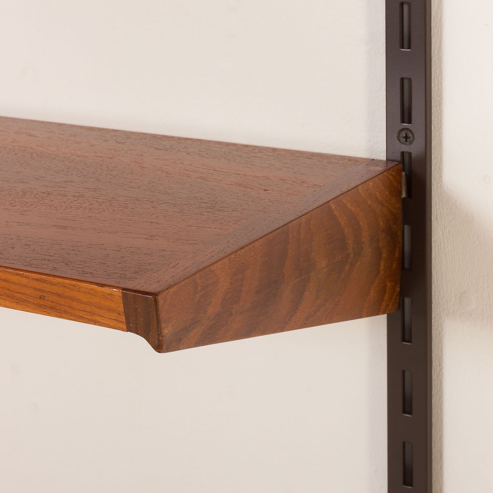 Kai Kristiansen Teak Shelving Unit With A Desk, Fm Mobler, Denmark, 1960s photo vintage