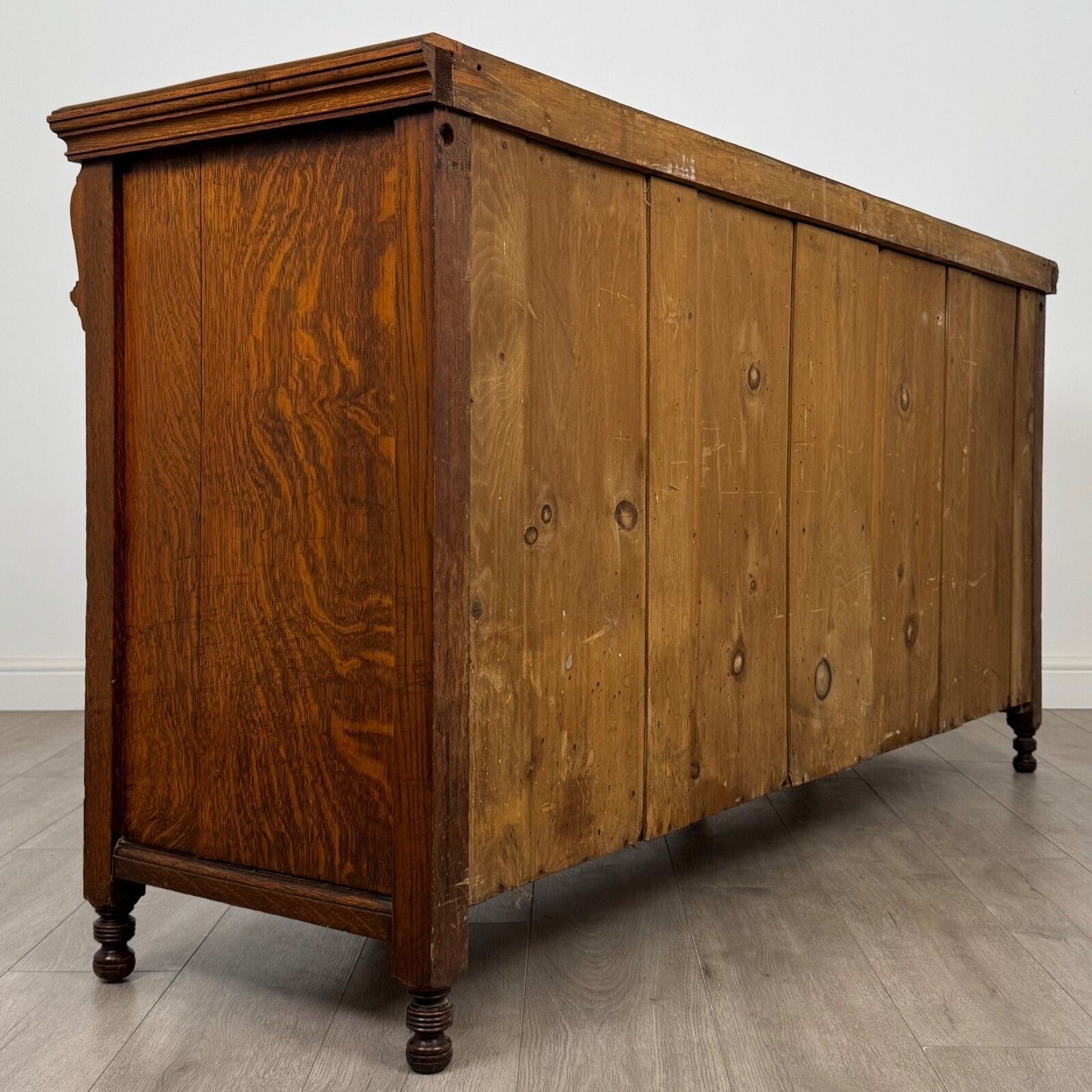 Antique 20th Century Fine Quality Edwardian Sideboard In Oak photo 825.0