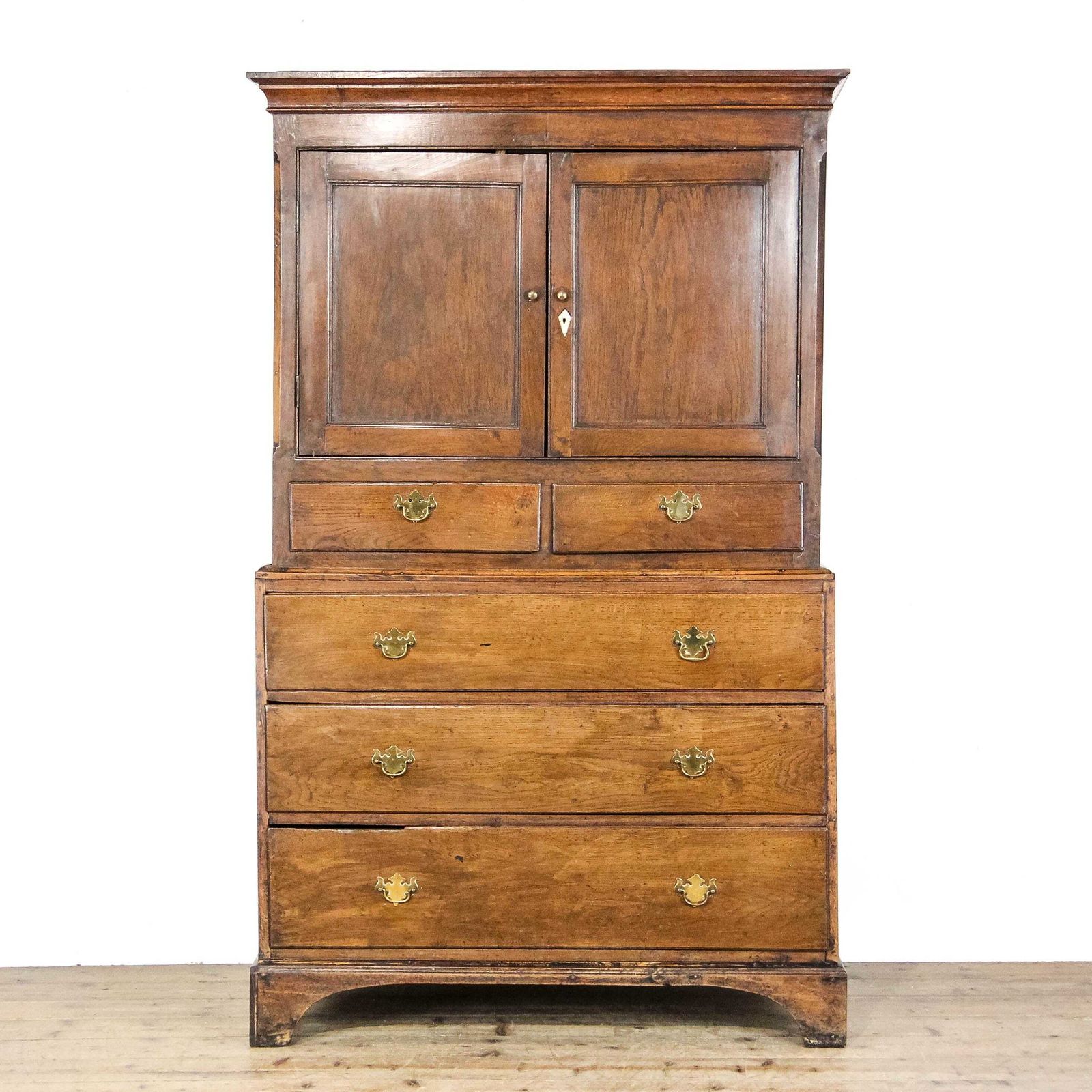 Antique 19th Century Oak Housekeeper's Cupboard | Antique | Early Antiques | Antique Storage | Antique Cupboard
