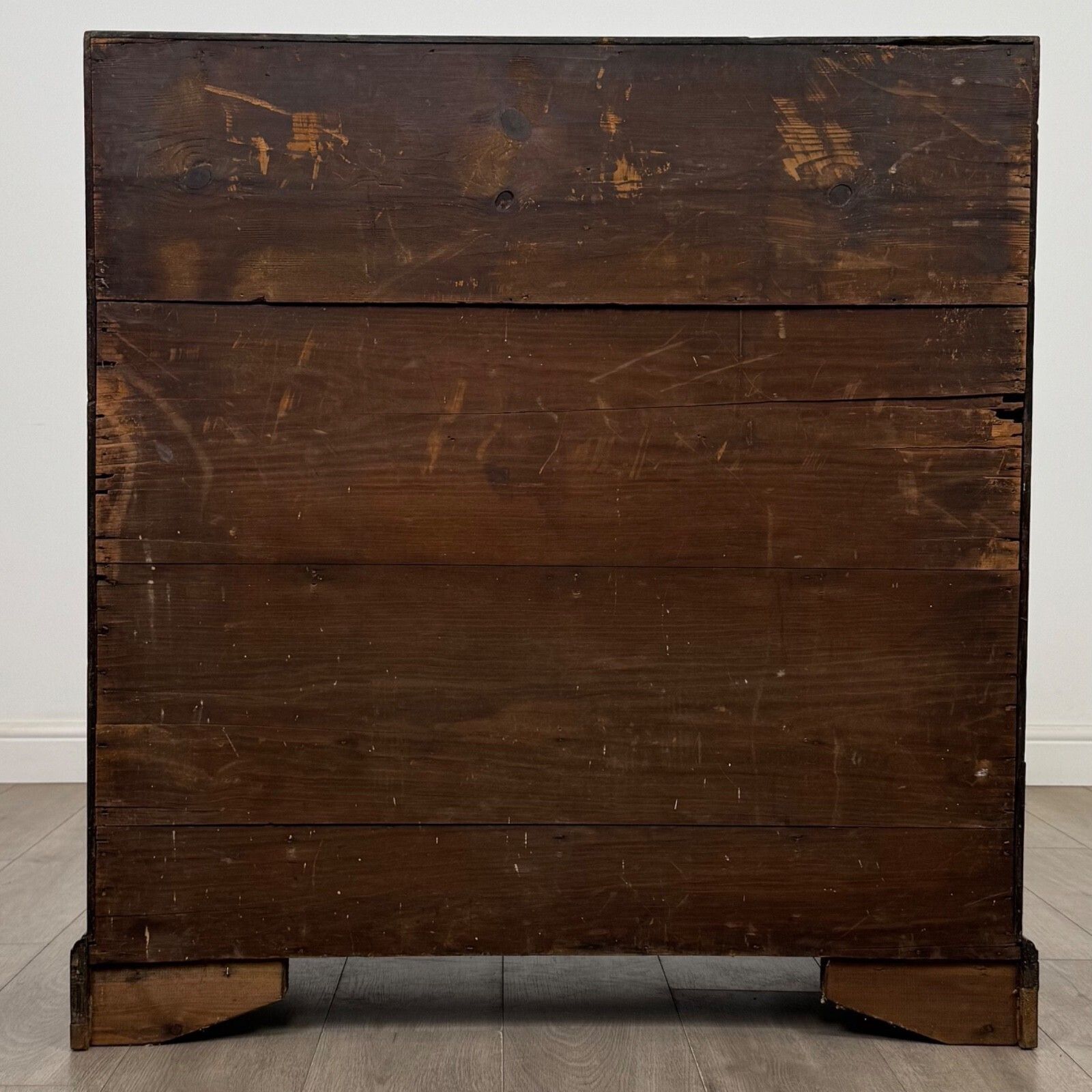 Antique 18th Century Georgian Oak Bureau photo vinterior