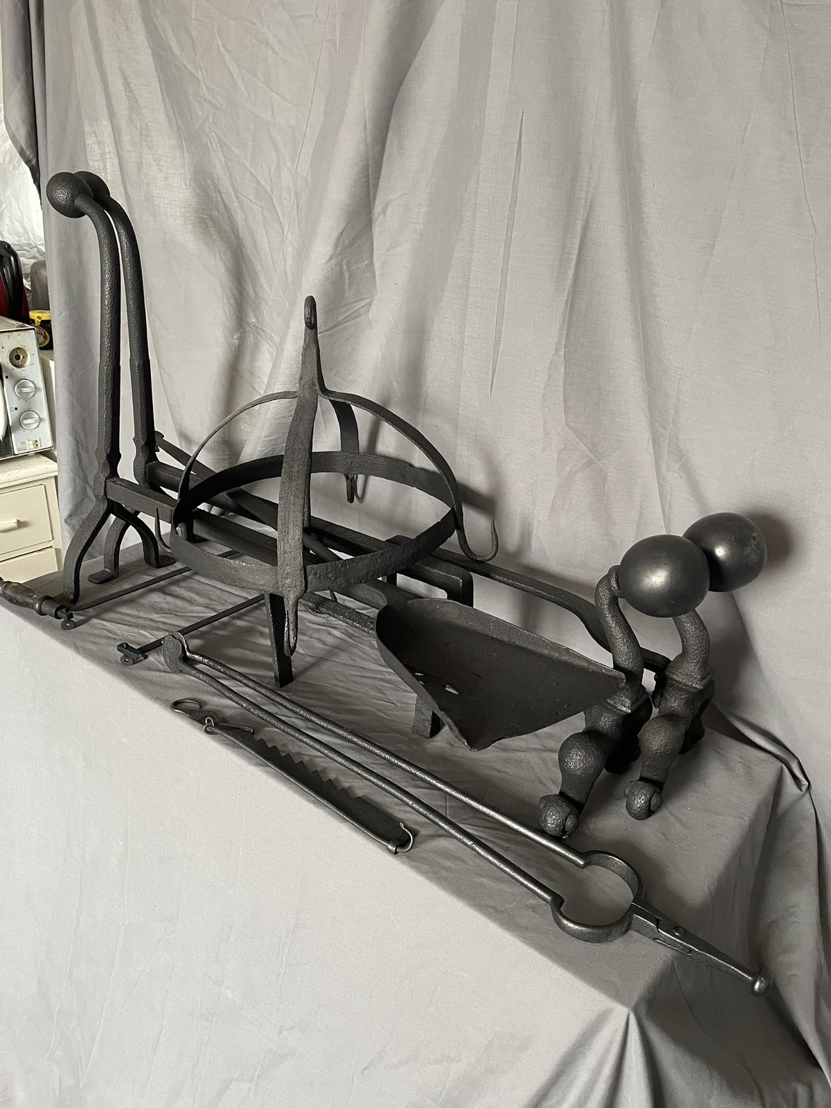 Early Victorian Wrought Iron Fireplace Collection photo 99.0