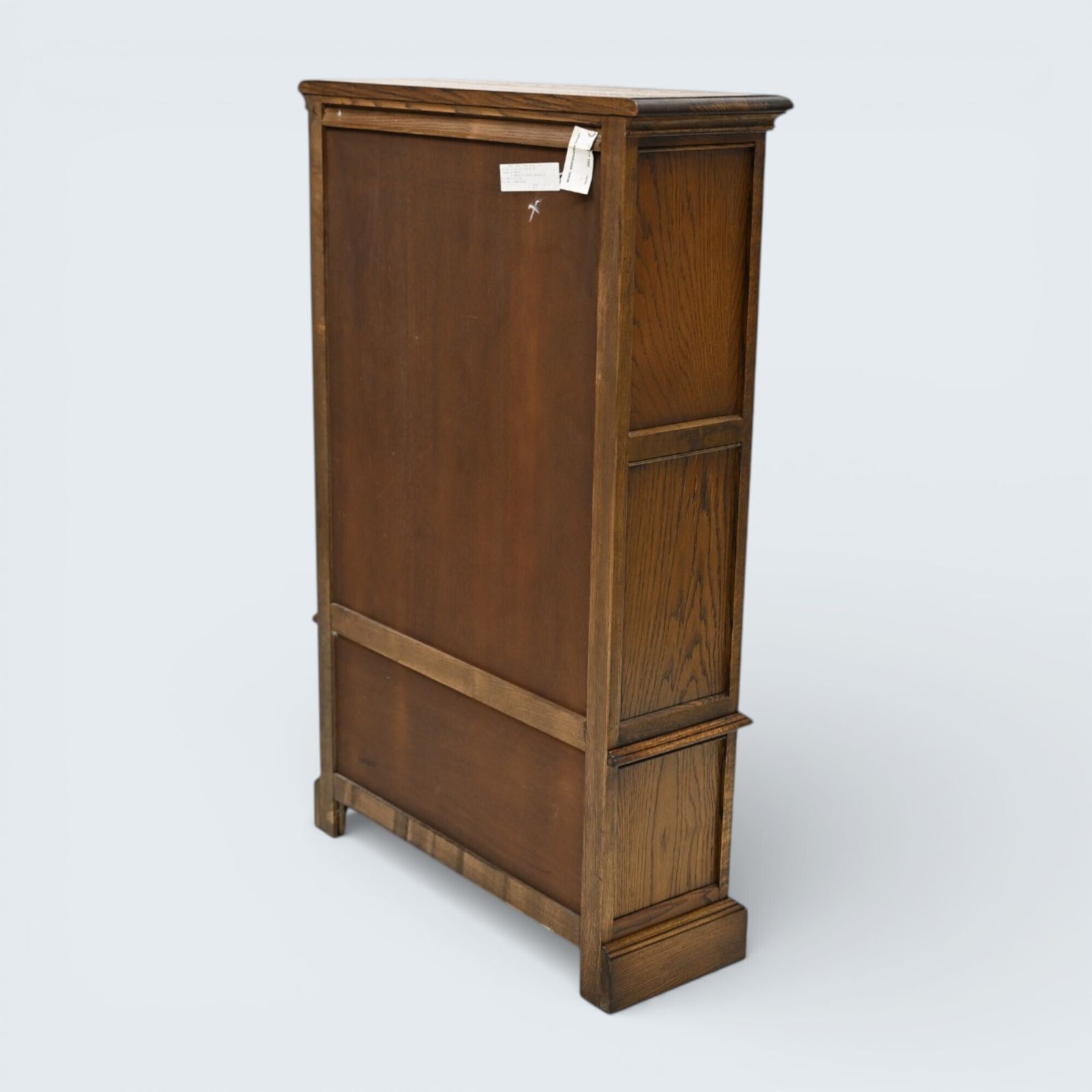 Old Charm Small Display Cabinet 2 Shelves Light Oak Free* Uk Delivery photo vinterior