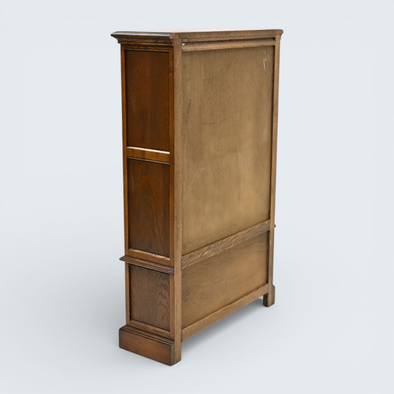 Old Charm Vintage Display Cabinet 2 Shelves Carvings Free Uk Delivery photo Furniture
